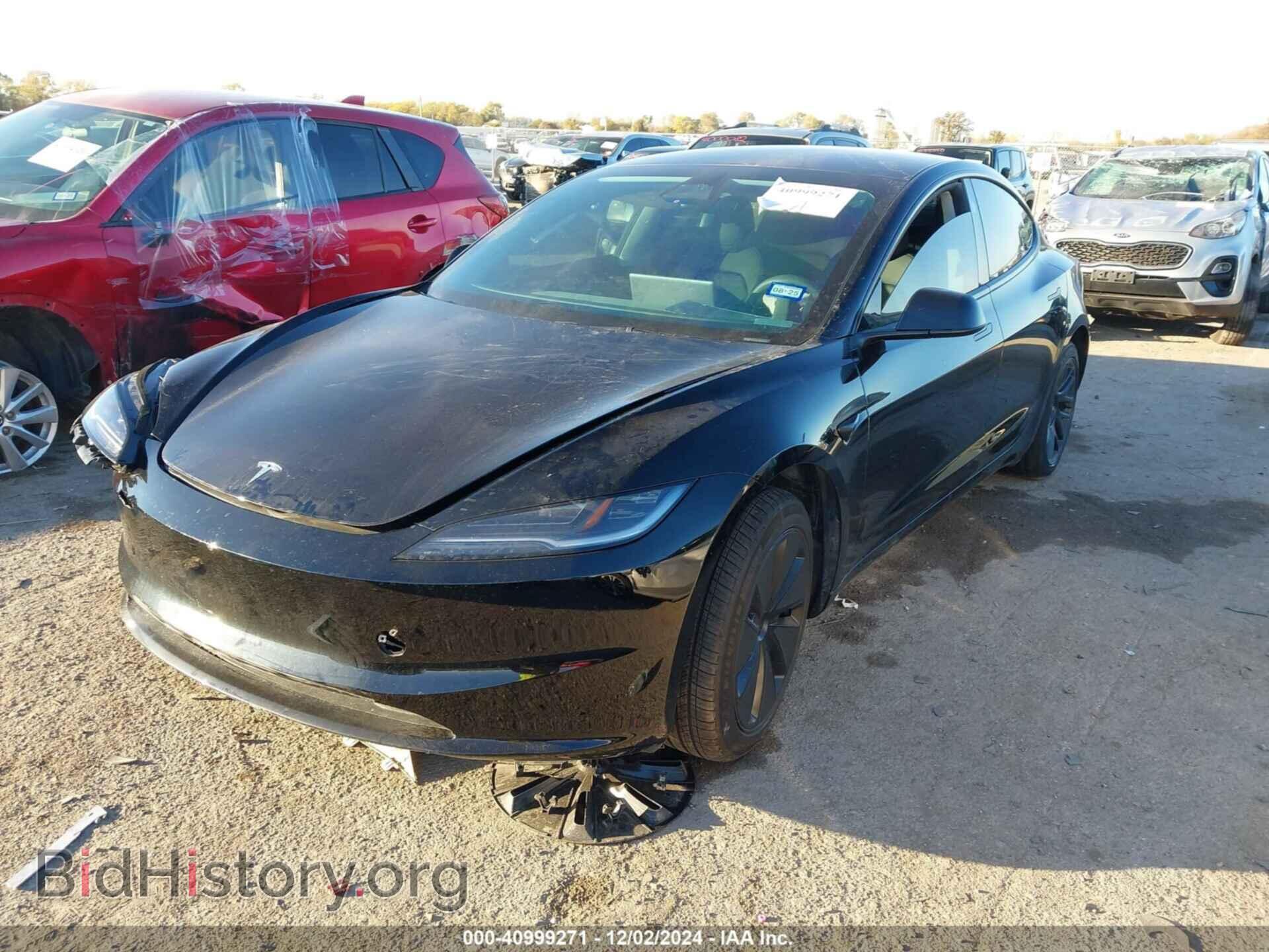 2024 TESLA MODEL 3 - VIN: 5YJ3E1EB3RF800644 - Photo 2