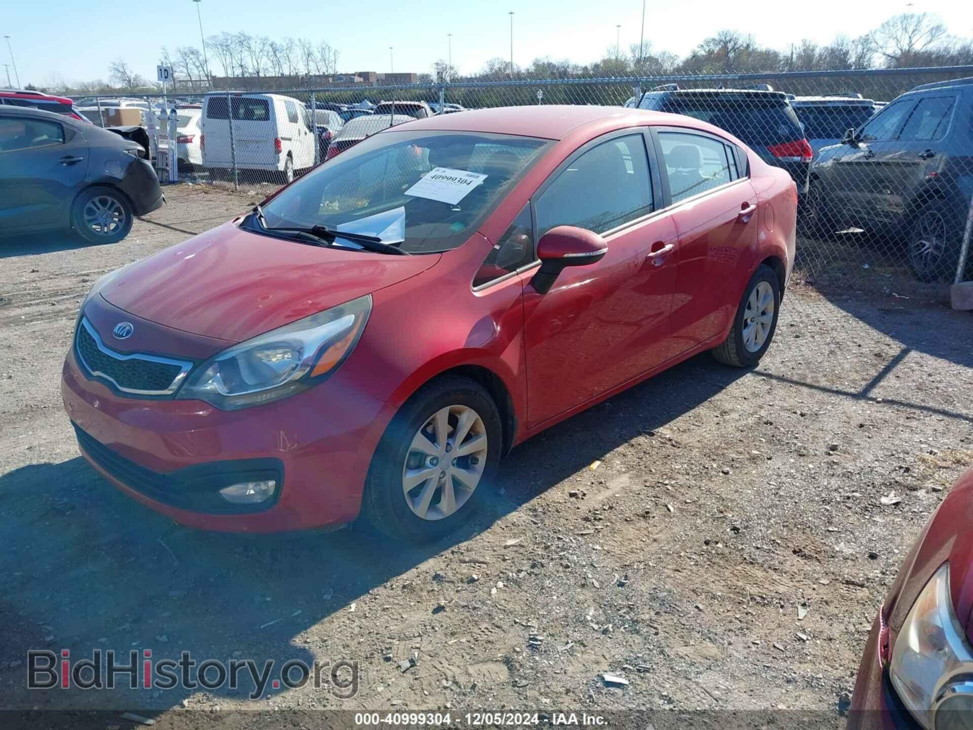 2013 KIA RIO - VIN: KNADN4A3XD6144920 - Фото 2