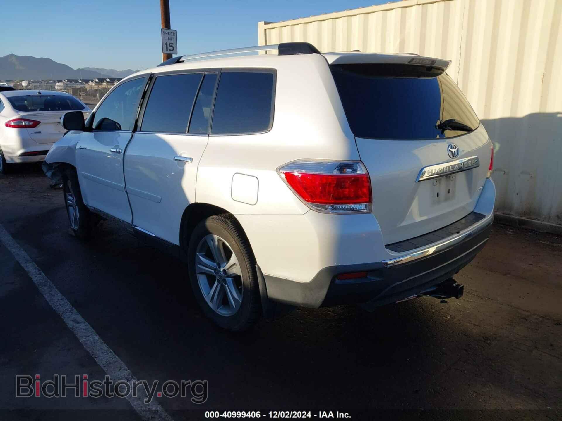 2011 TOYOTA HIGHLANDER - VIN: 5TDDK3EH1BS049445 - Фото 3