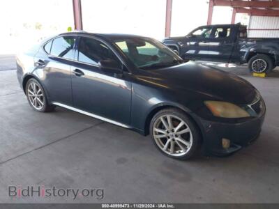 2007 Lexus IS 250, серый — VIN JTHBK262472058004, IAAI