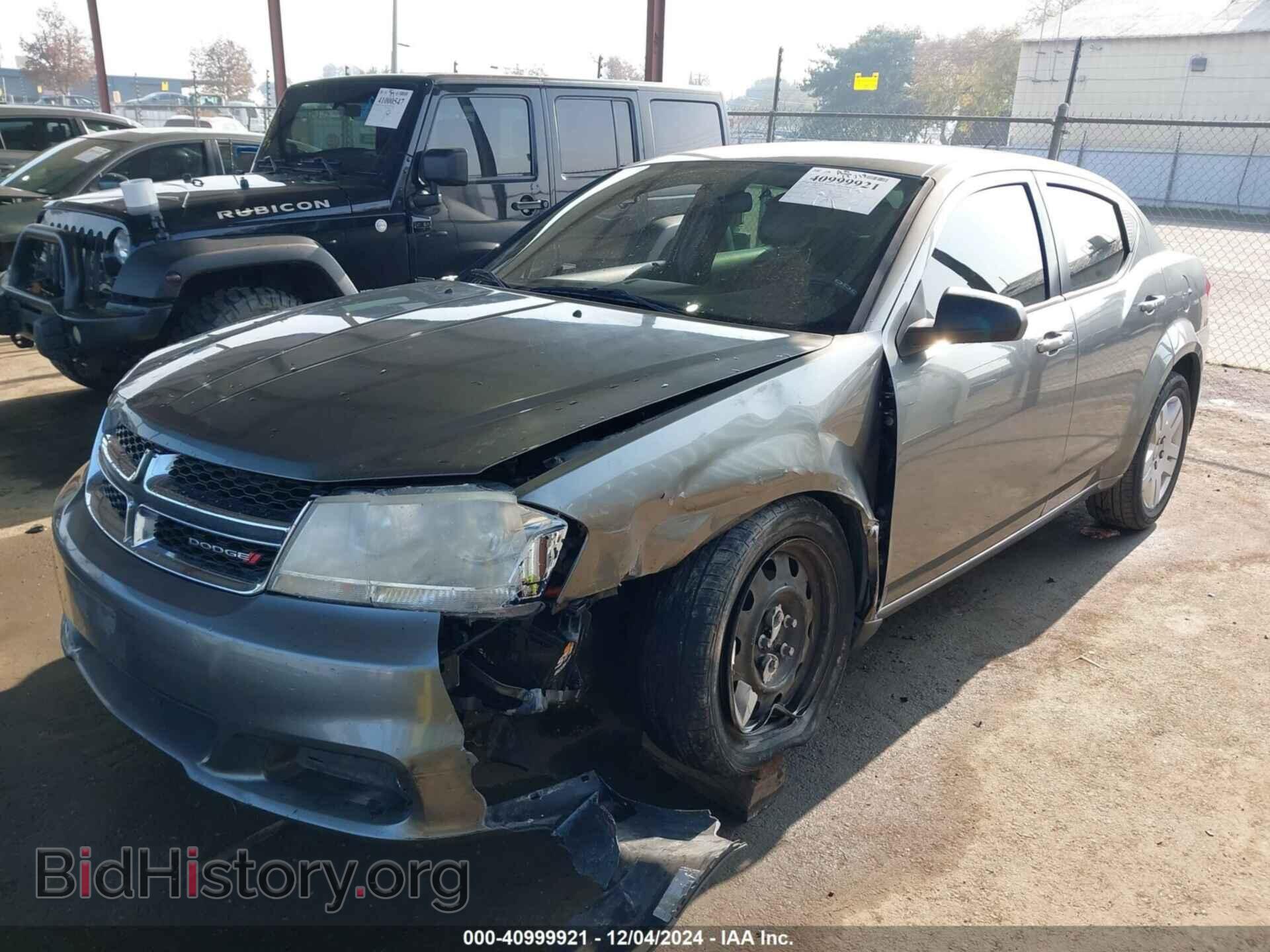 2013 DODGE AVENGER - VIN: 1C3CDZAB3DN654123 - Фото 2