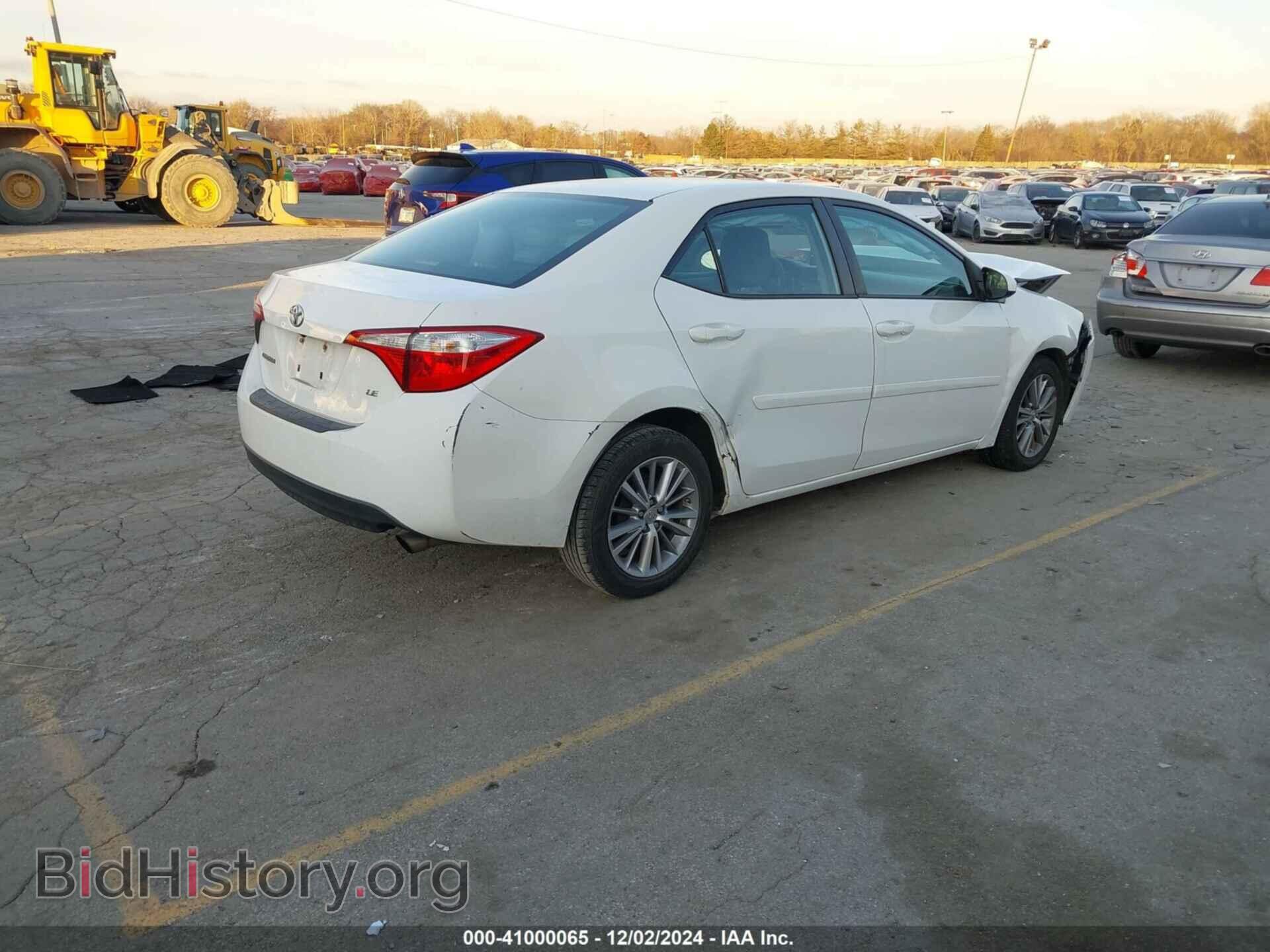2015 TOYOTA COROLLA - VIN: 2T1BURHE6FC271449 - Фото 4