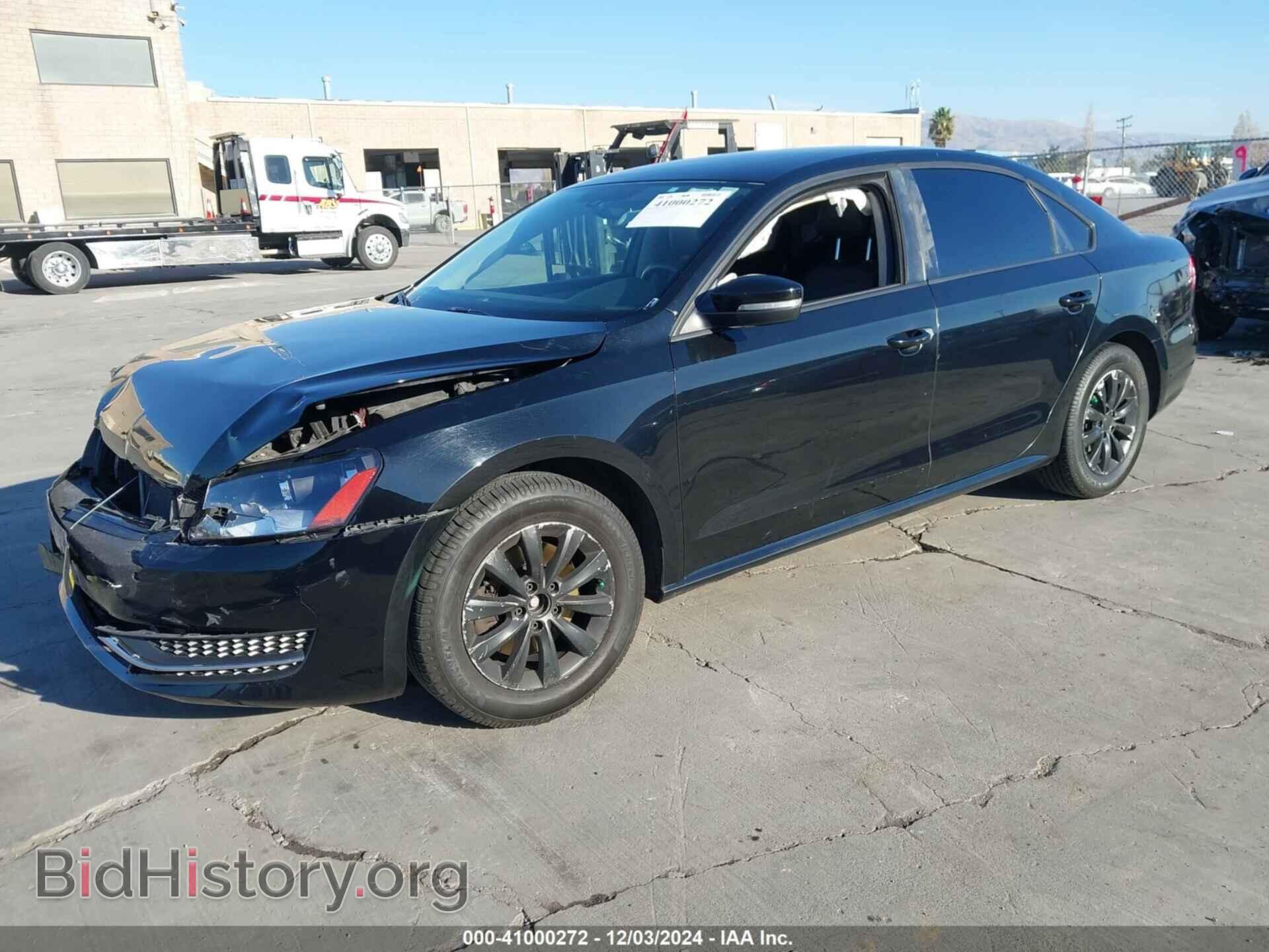2014 VOLKSWAGEN PASSAT - VIN: 1VWAP7A36EC022671 - Фото 2