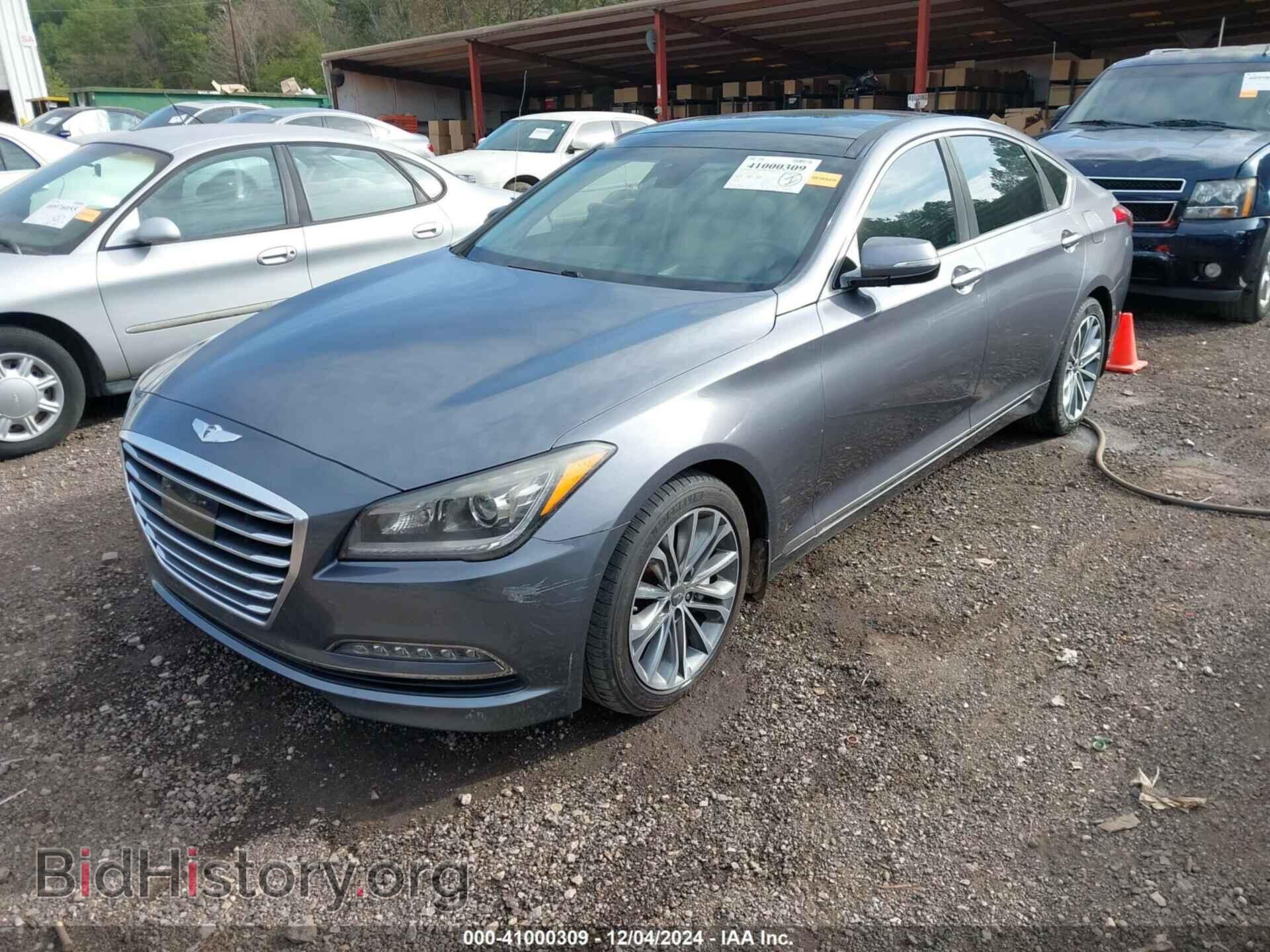 2016 HYUNDAI GENESIS - VIN: KMHGN4JEXGU118542 - Фото 2