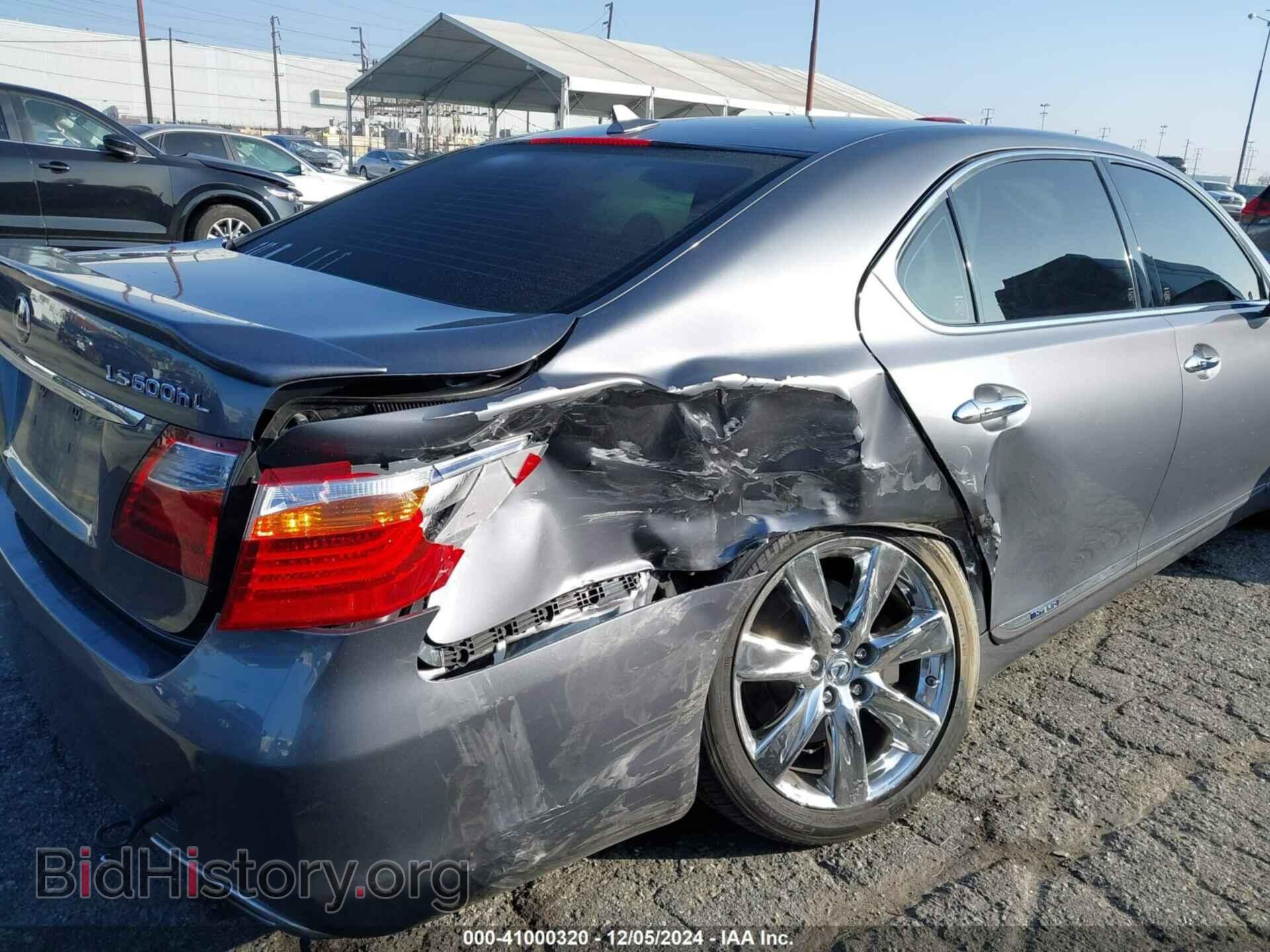 2012 LEXUS LS 600H - VIN: JTHDU1EF0C5014981 - Фото 6