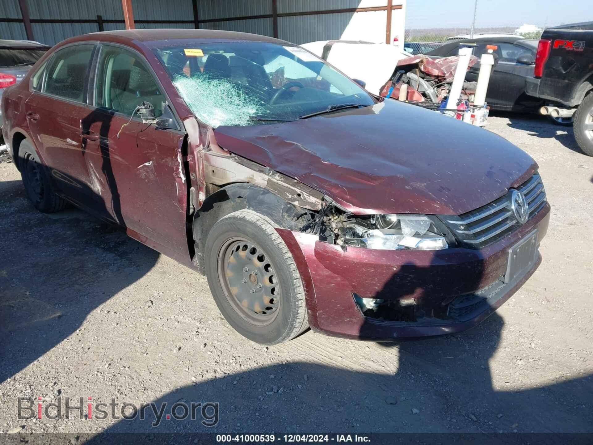 Фотография 1VWAP7A36DC068306 - VOLKSWAGEN PASSAT 2013