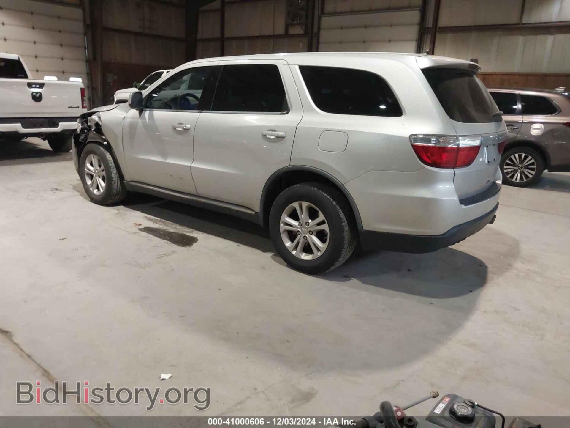 2012 DODGE DURANGO - VIN: 1C4RDJAGXCC109341 - Фото 3
