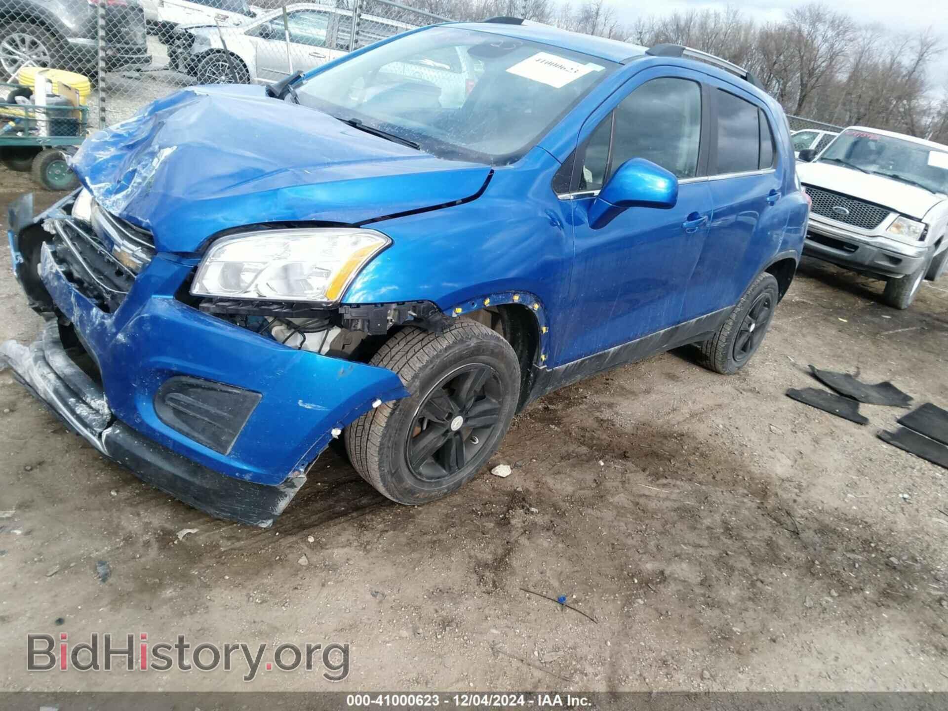 2016 CHEVROLET TRAX - VIN: KL7CJPSB5GB558391 - Фото 2