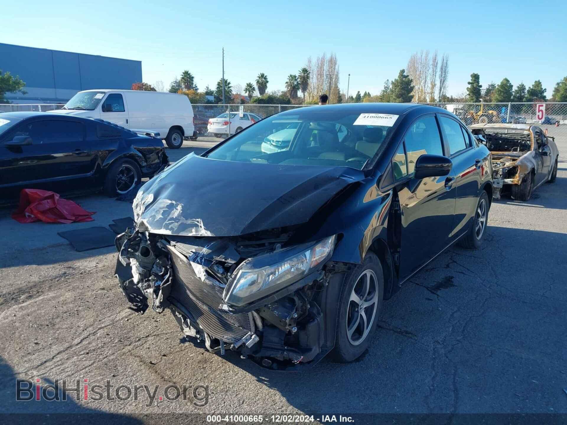 2015 HONDA CIVIC - VIN: 19XFB2F76FE281189 - Фото 2