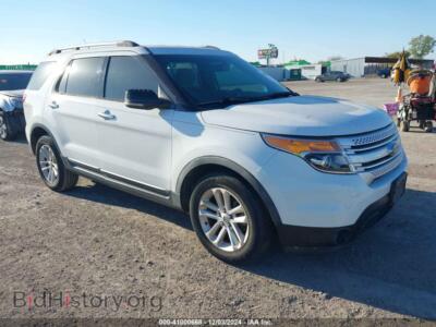 2013 Ford EXPLORER XLT, белый — VIN 1FM5K7D80DGA50138, IAAI