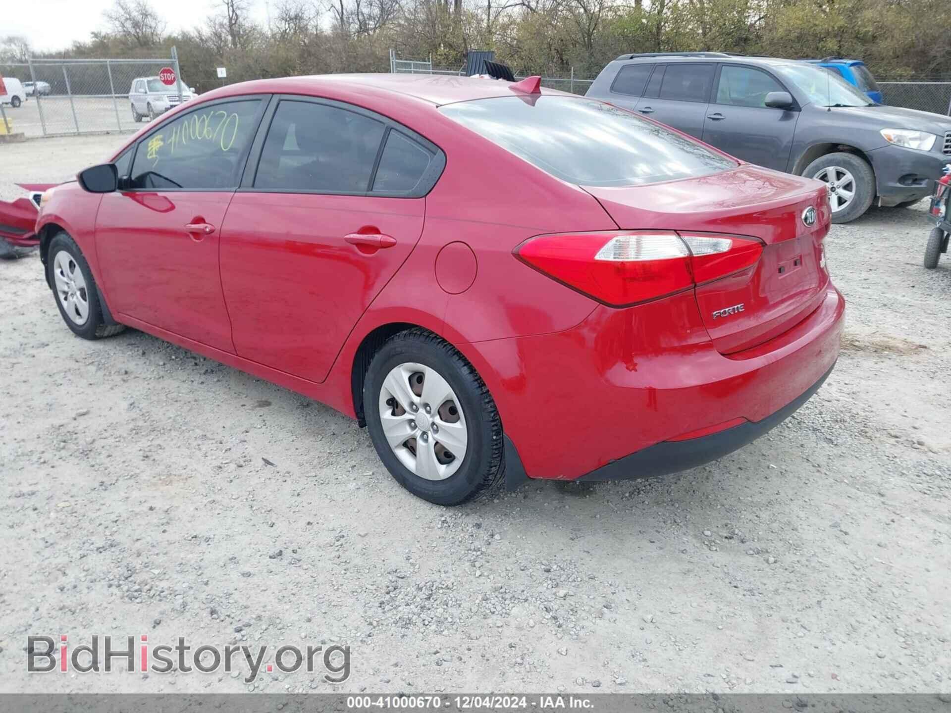 2016 KIA FORTE - VIN: KNAFK4A60G5610862 - Фото 3