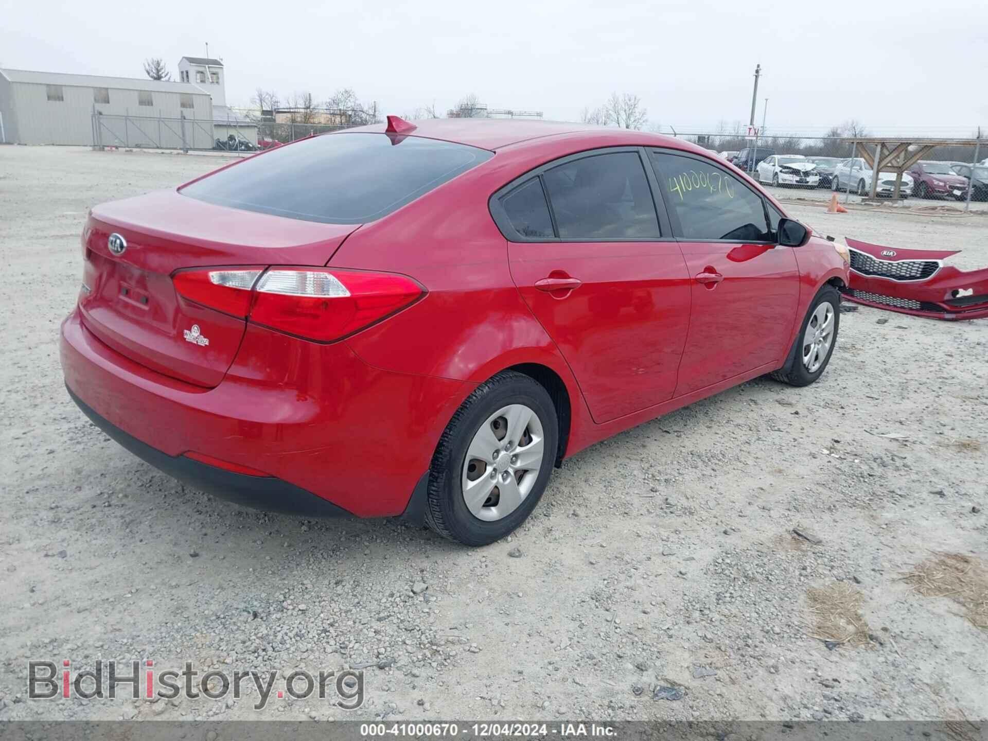 2016 KIA FORTE - VIN: KNAFK4A60G5610862 - Фото 4