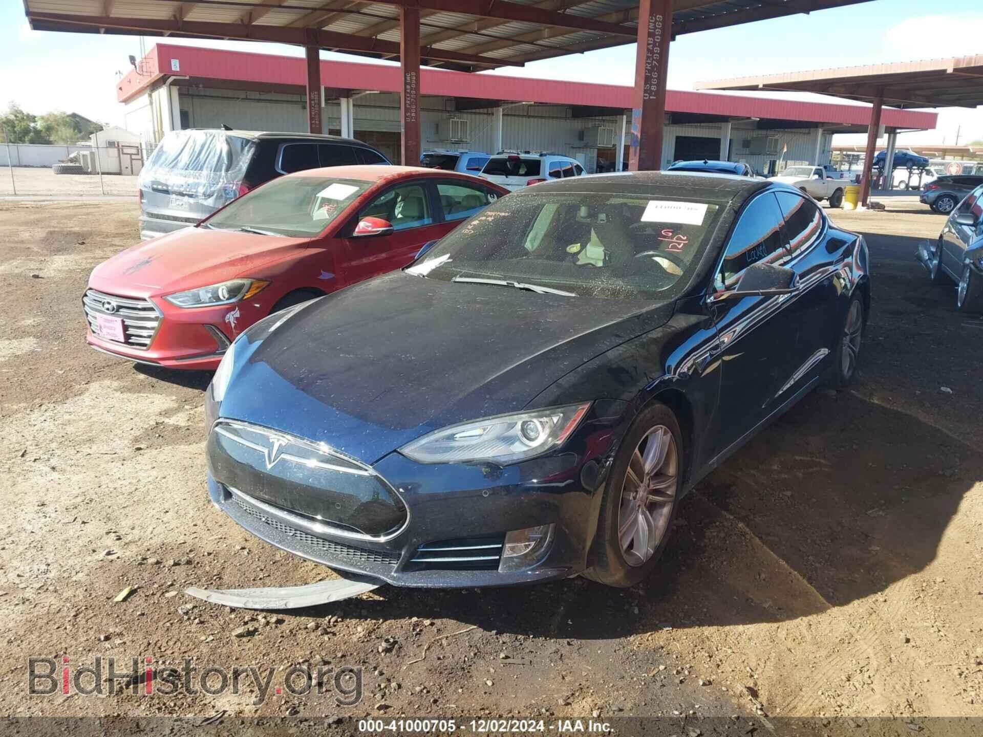 2014 TESLA MODEL S - VIN: 5YJSA1H13EFP45357 - Photo 2