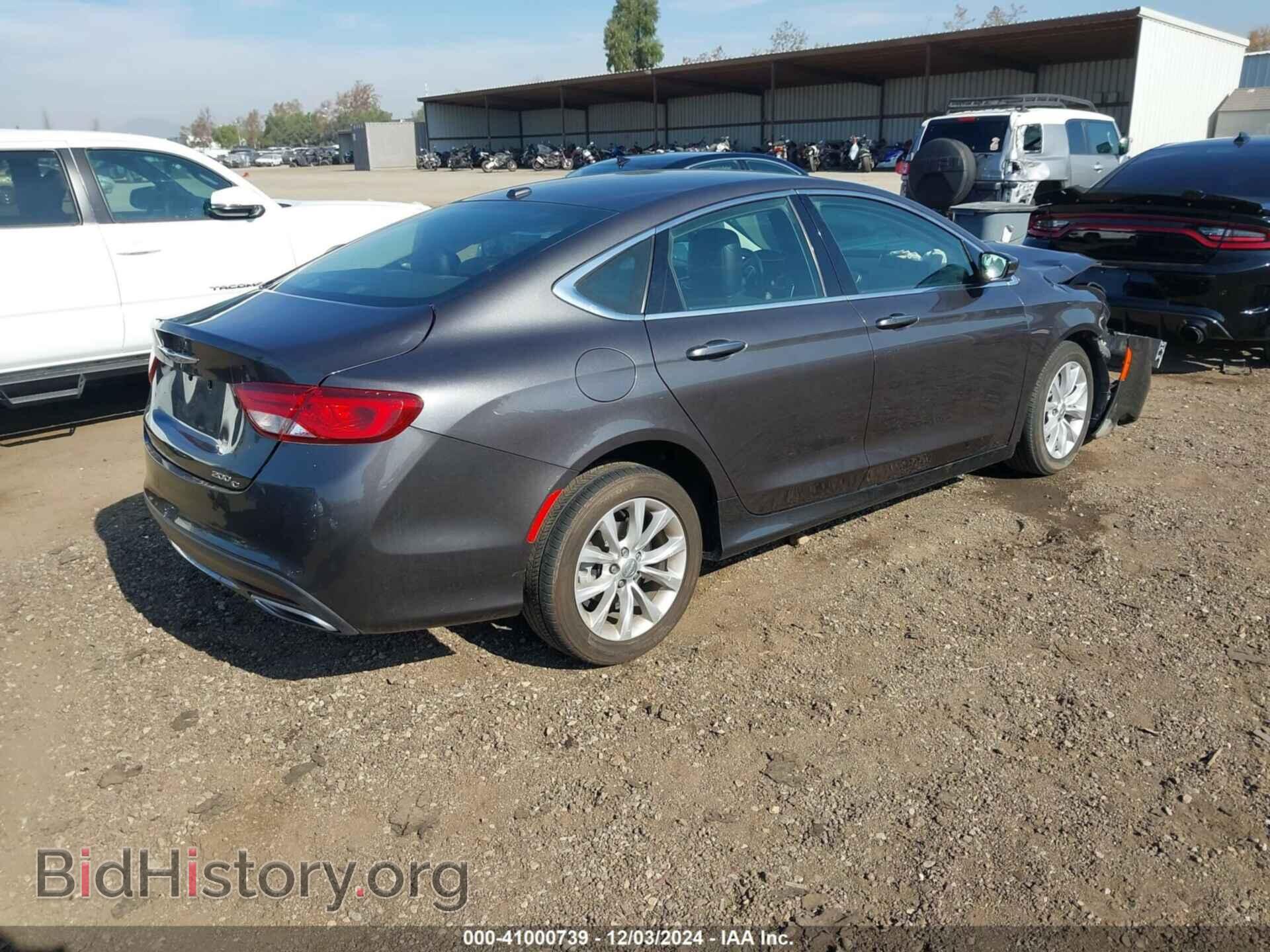 2015 CHRYSLER 200 - VIN: 1C3CCCCG9FN647902 - Фото 4