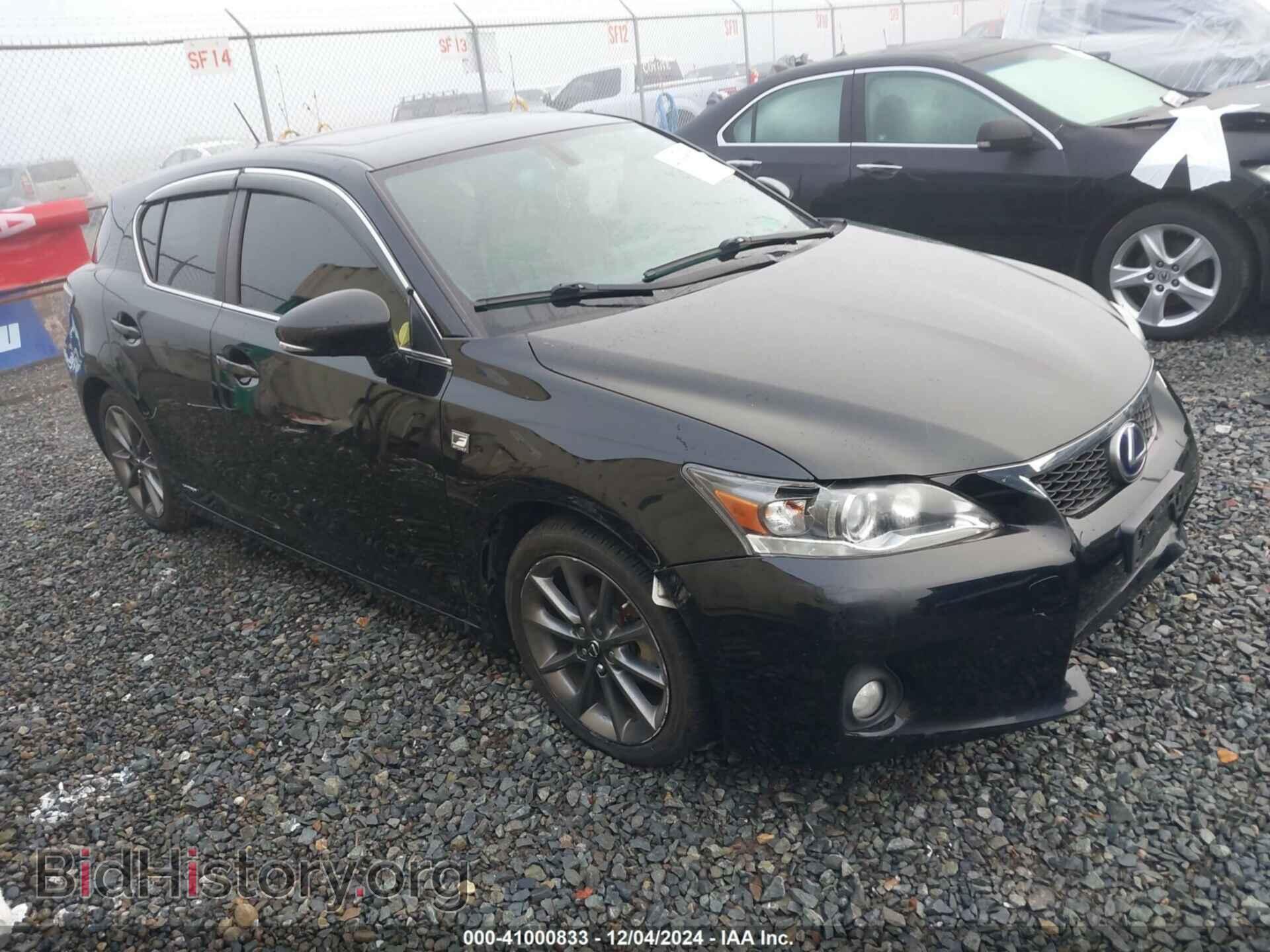 Фотография JTHKD5BH7C2056876 - LEXUS CT 200H 2012