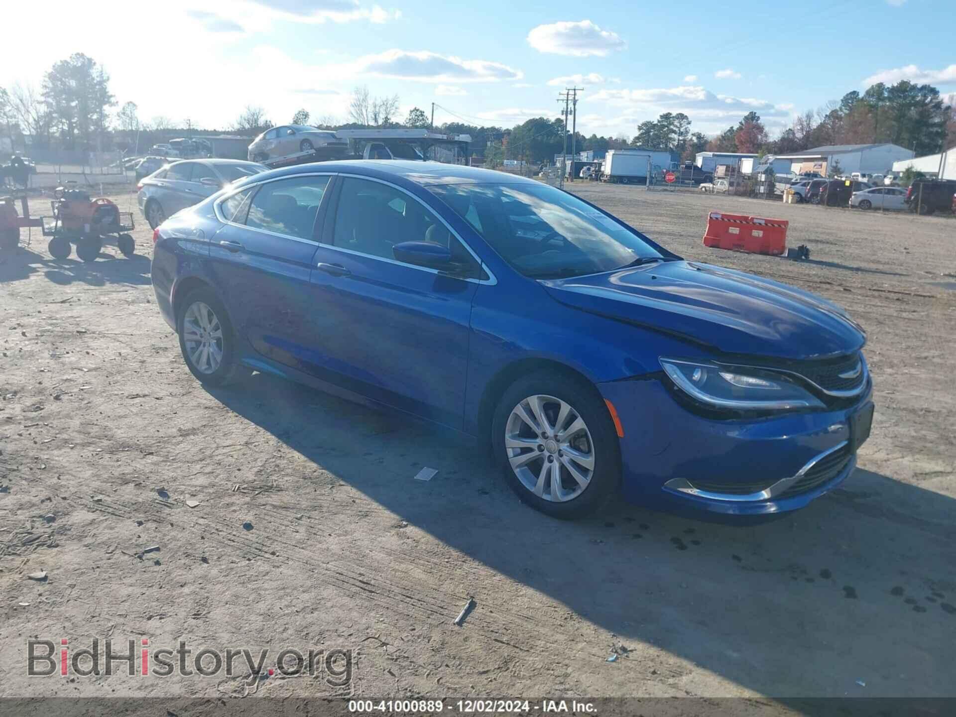 Фотография 1C3CCCAB7GN130431 - CHRYSLER 200 2016
