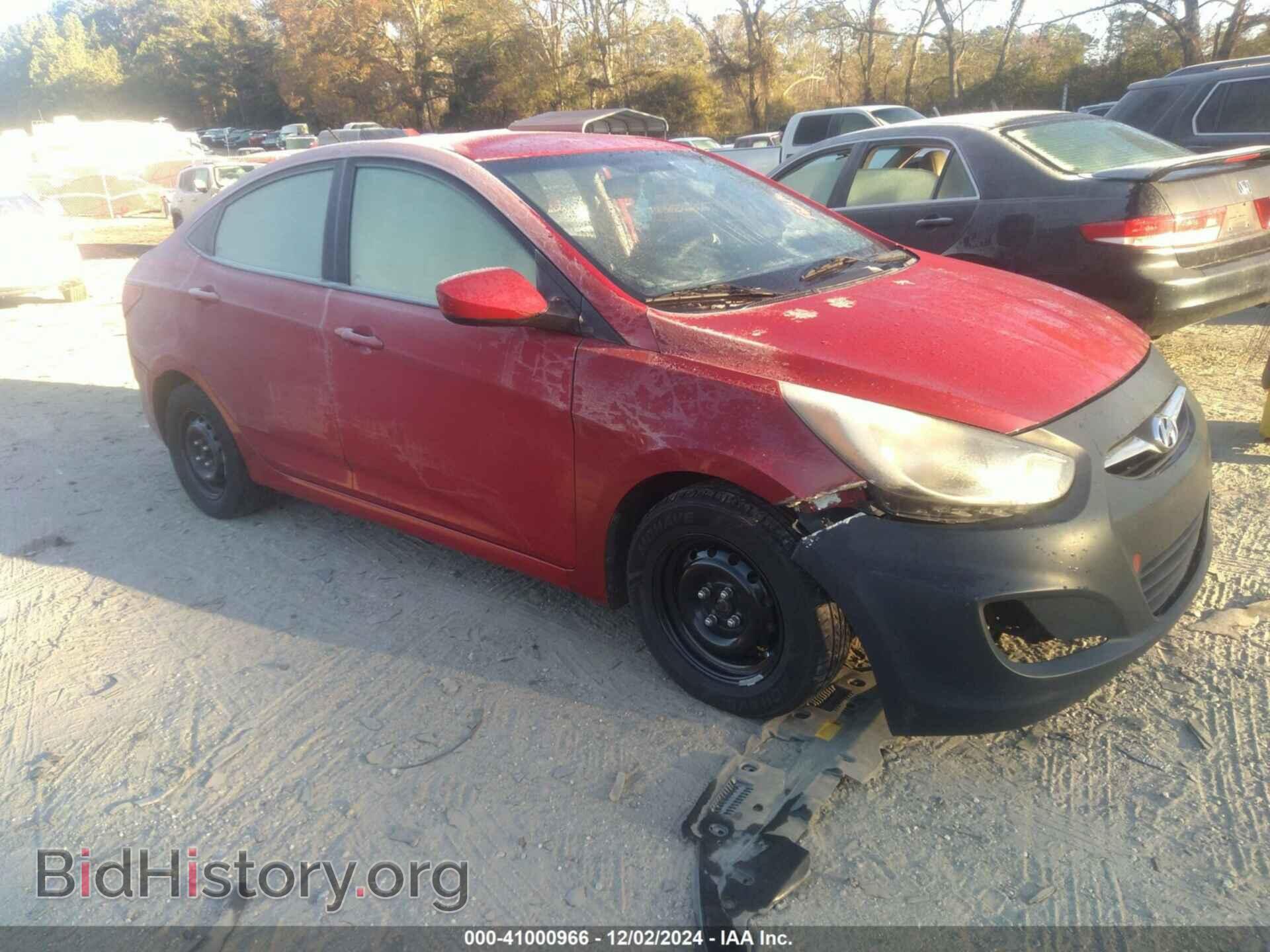 Фотография KMHCT4AE3CU231750 - HYUNDAI ACCENT 2012