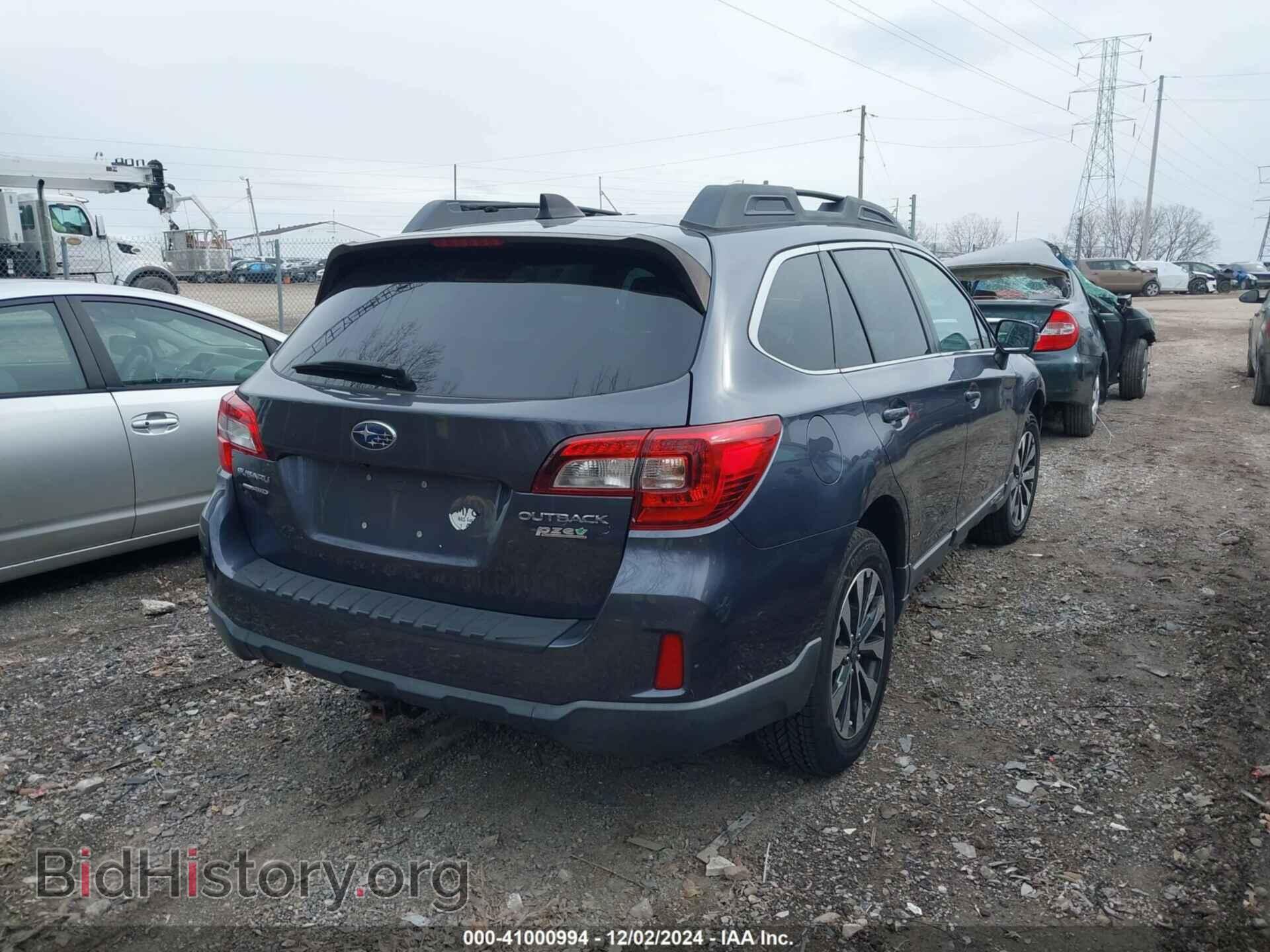 2016 SUBARU OUTBACK - VIN: 4S4BSANC1G3285484 - Фото 4
