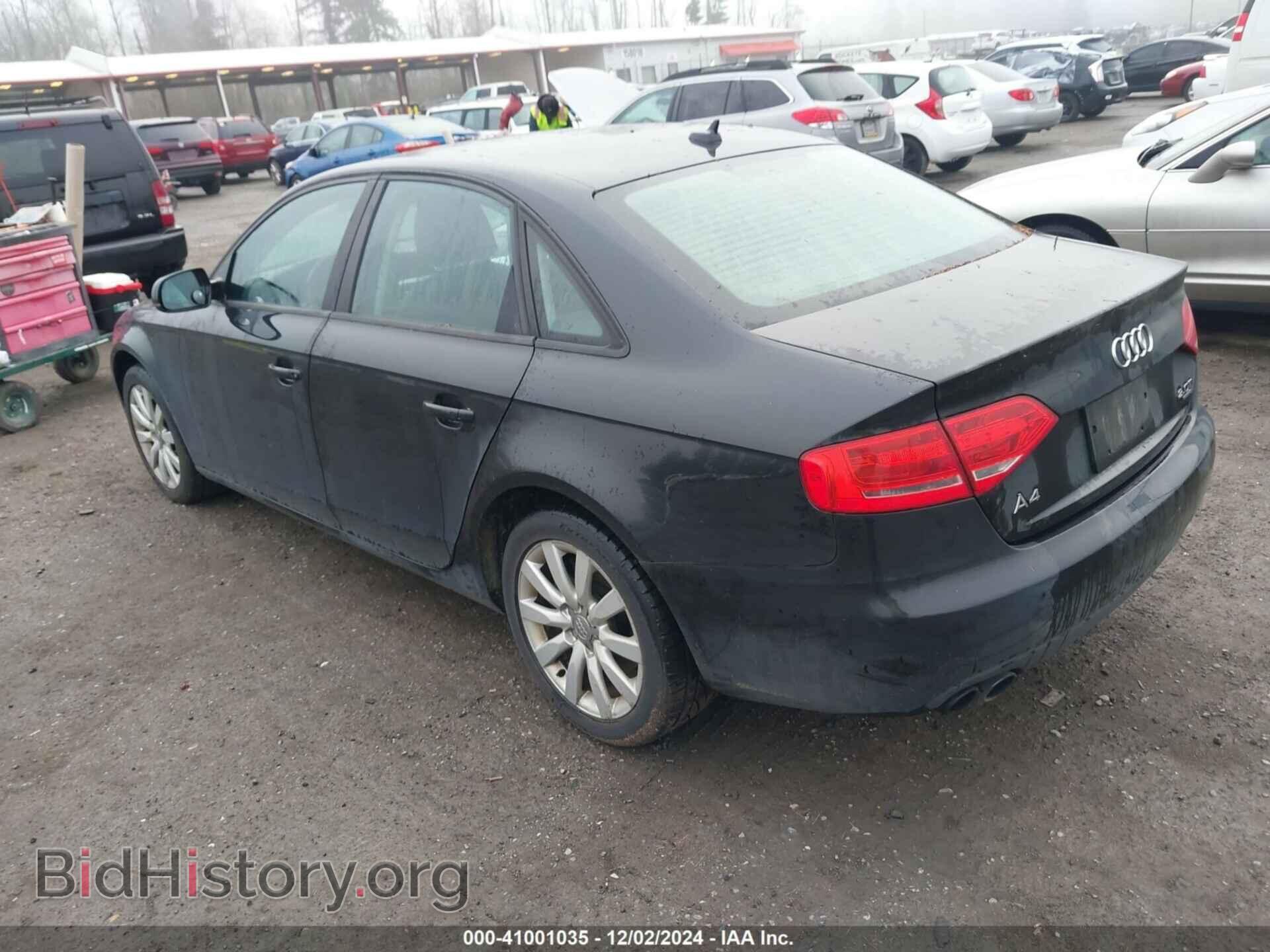2012 AUDI A4 - VIN: WAUDFAFLXCN002687 - Фото 3