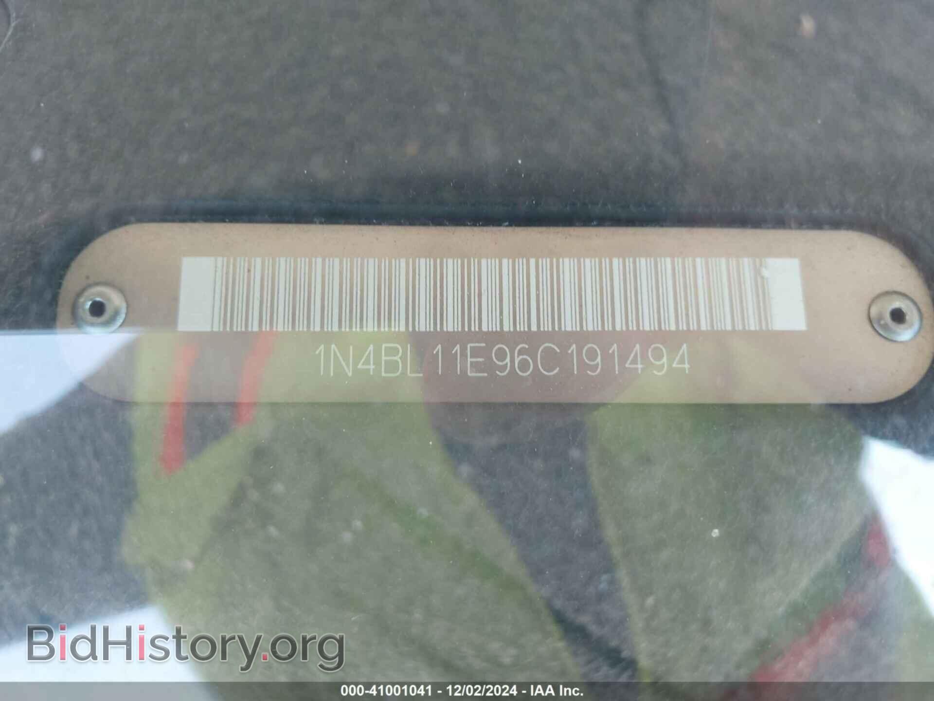2006 NISSAN ALTIMA - VIN: 1N4BL11E96C191494 - Фото 9
