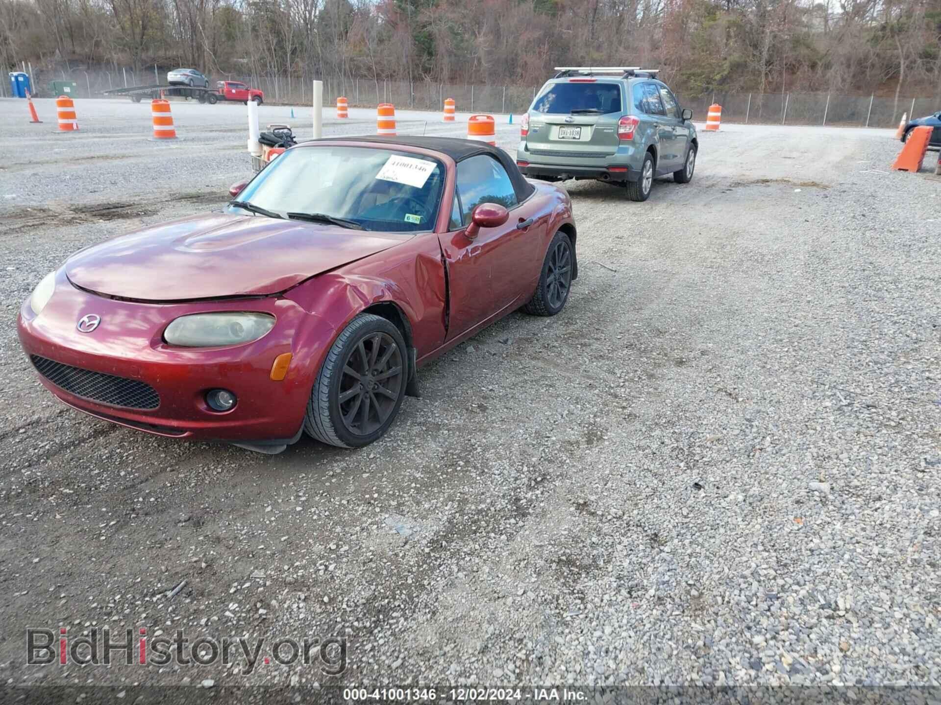 2007 MAZDA MX-5 - VIN: JM1NC25F870129412 - Фото 2