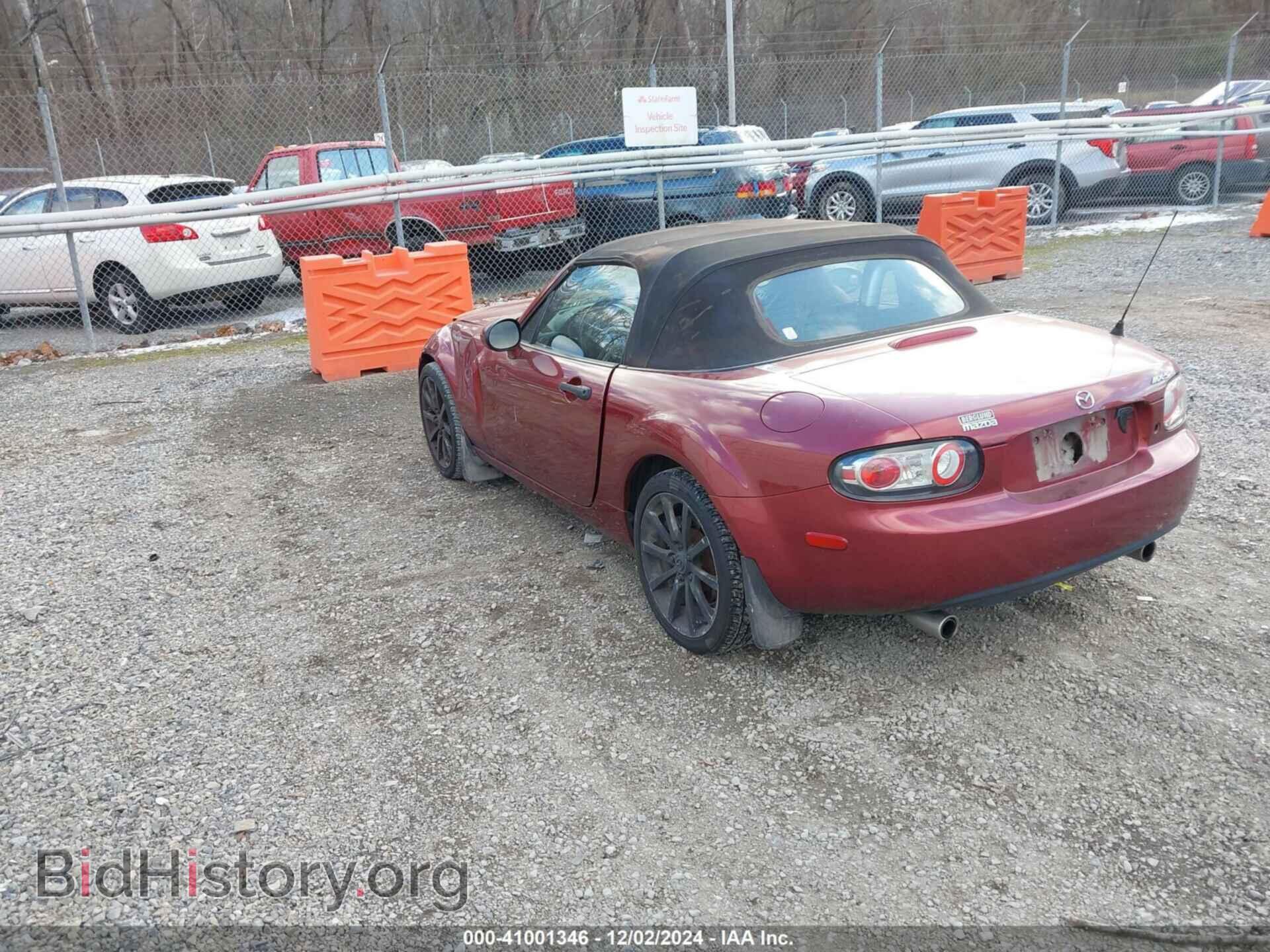2007 MAZDA MX-5 - VIN: JM1NC25F870129412 - Фото 3