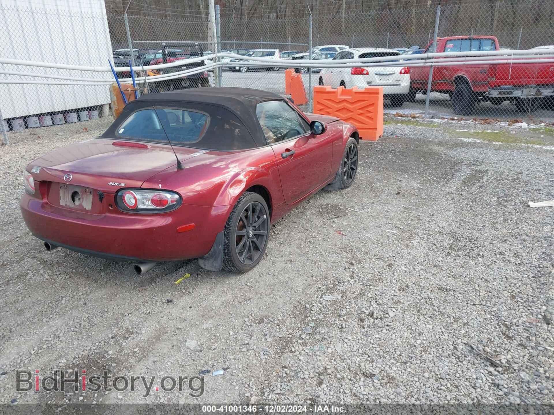 2007 MAZDA MX-5 - VIN: JM1NC25F870129412 - Фото 4