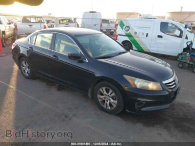 2011 Honda ACCORD 2.4 SE, черный — VIN 1HGCP2F6XBA135906, IAAI