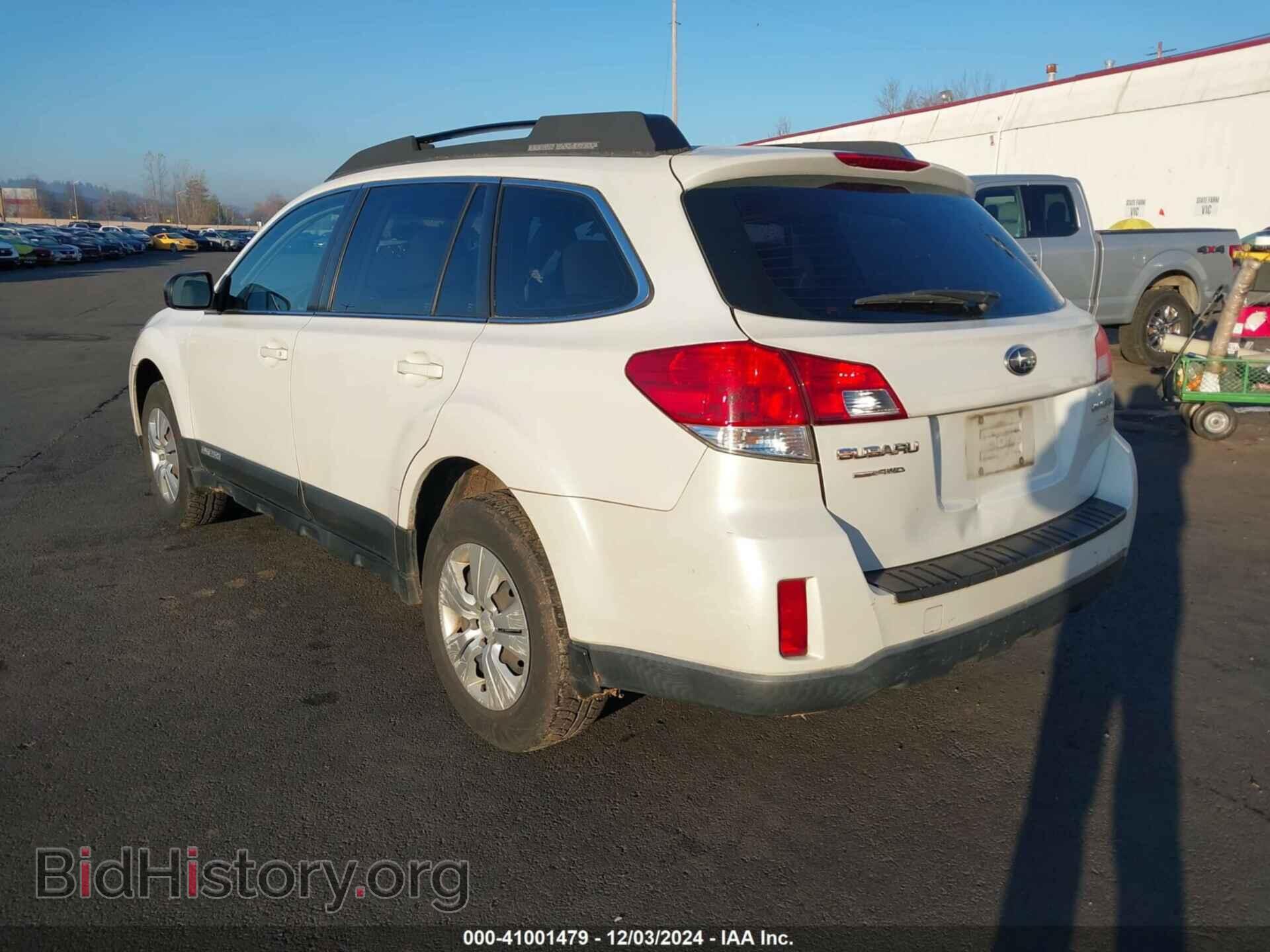 2012 SUBARU OUTBACK - VIN: 4S4BRBAC5C1208310 - Фото 3