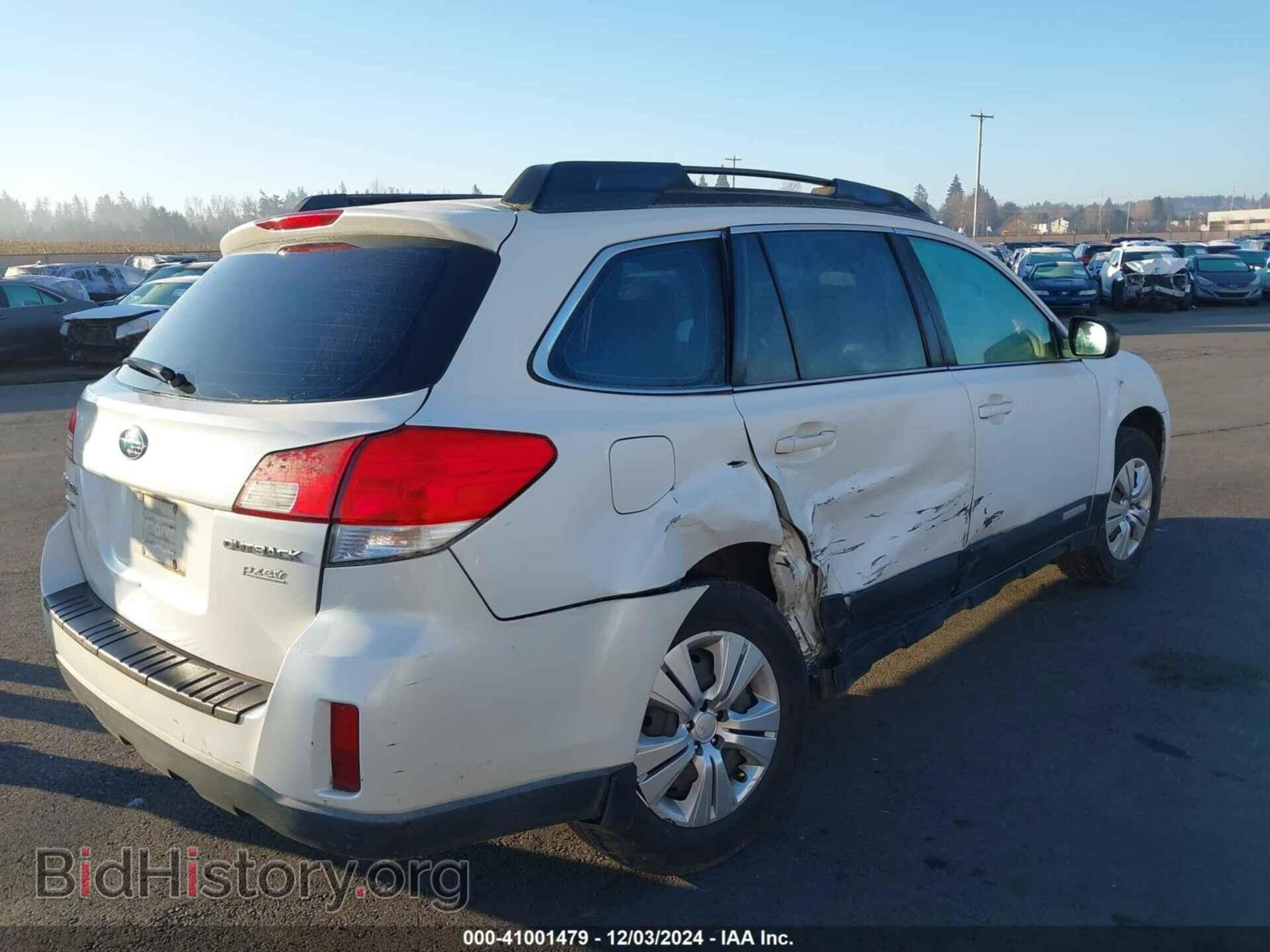 2012 SUBARU OUTBACK - VIN: 4S4BRBAC5C1208310 - Фото 6