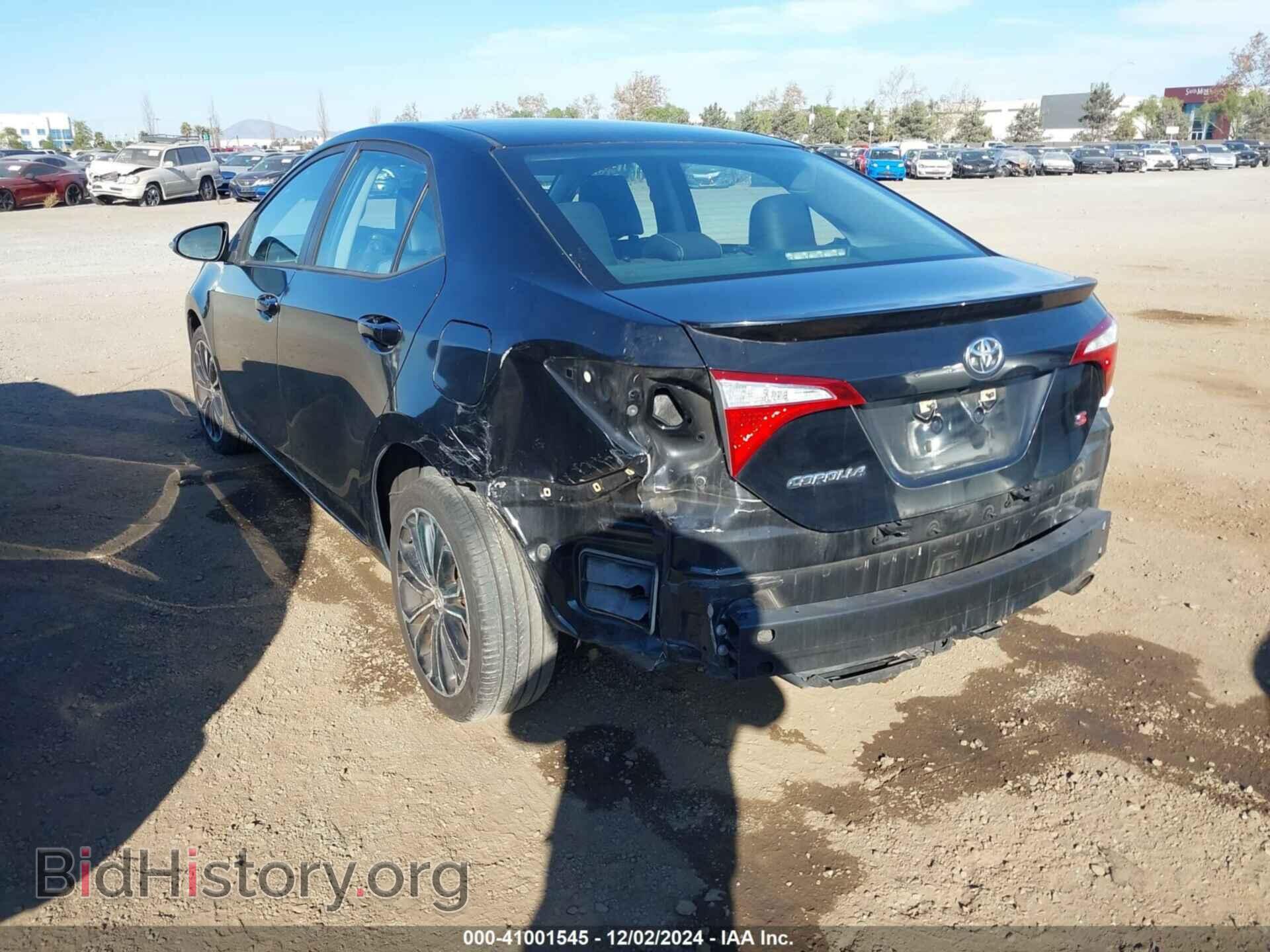 2016 TOYOTA COROLLA - VIN: 5YFBURHE5GP544401 - Фото 3