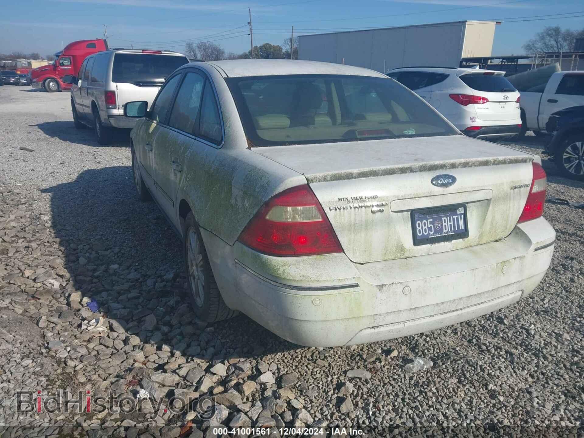 2006 FORD FIVE HUNDRED - VIN: 1FAHP28156G134726 - Фото 3