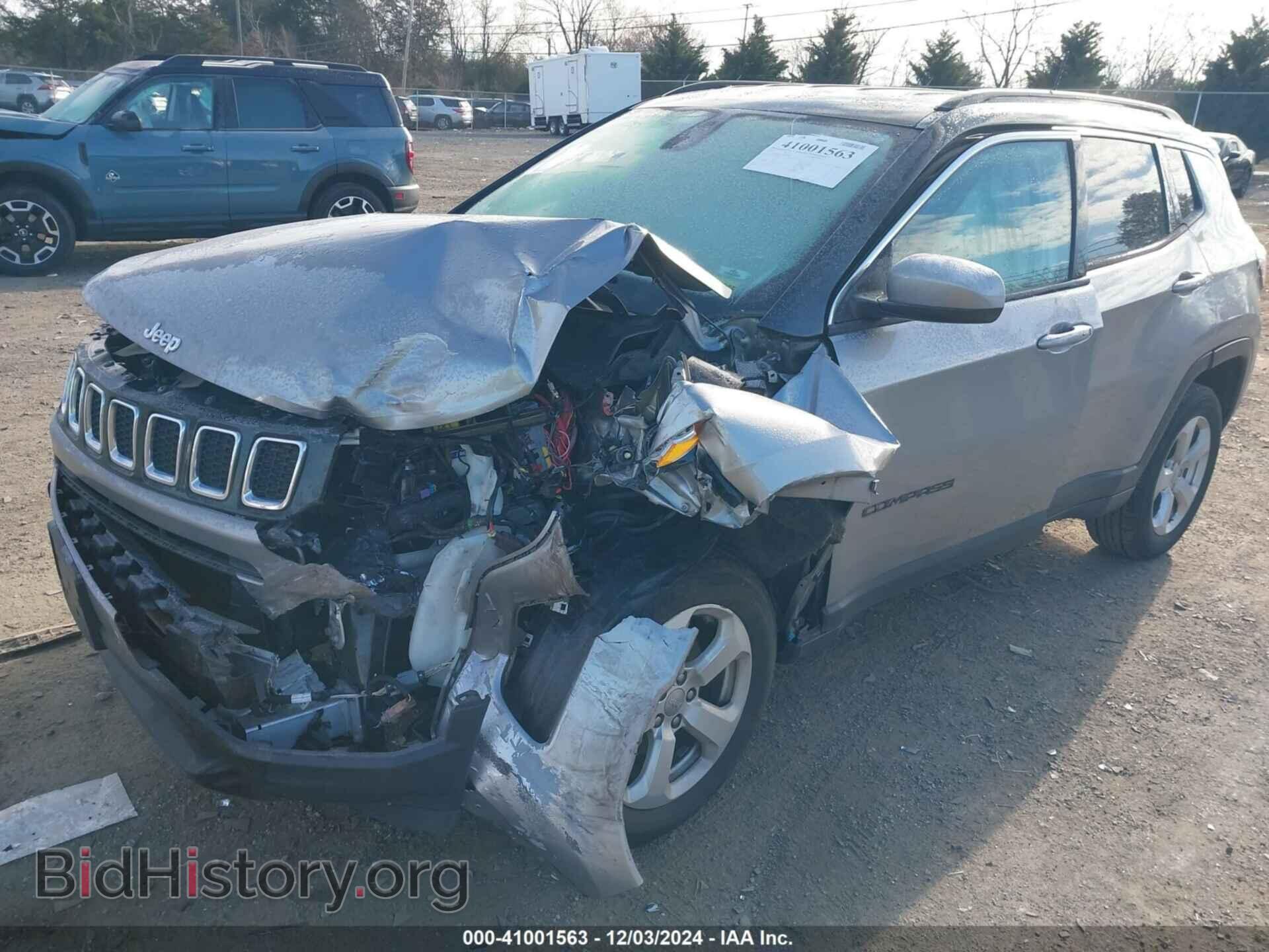 2018 JEEP COMPASS - VIN: 3C4NJDBB0JT238489 - Фото 2