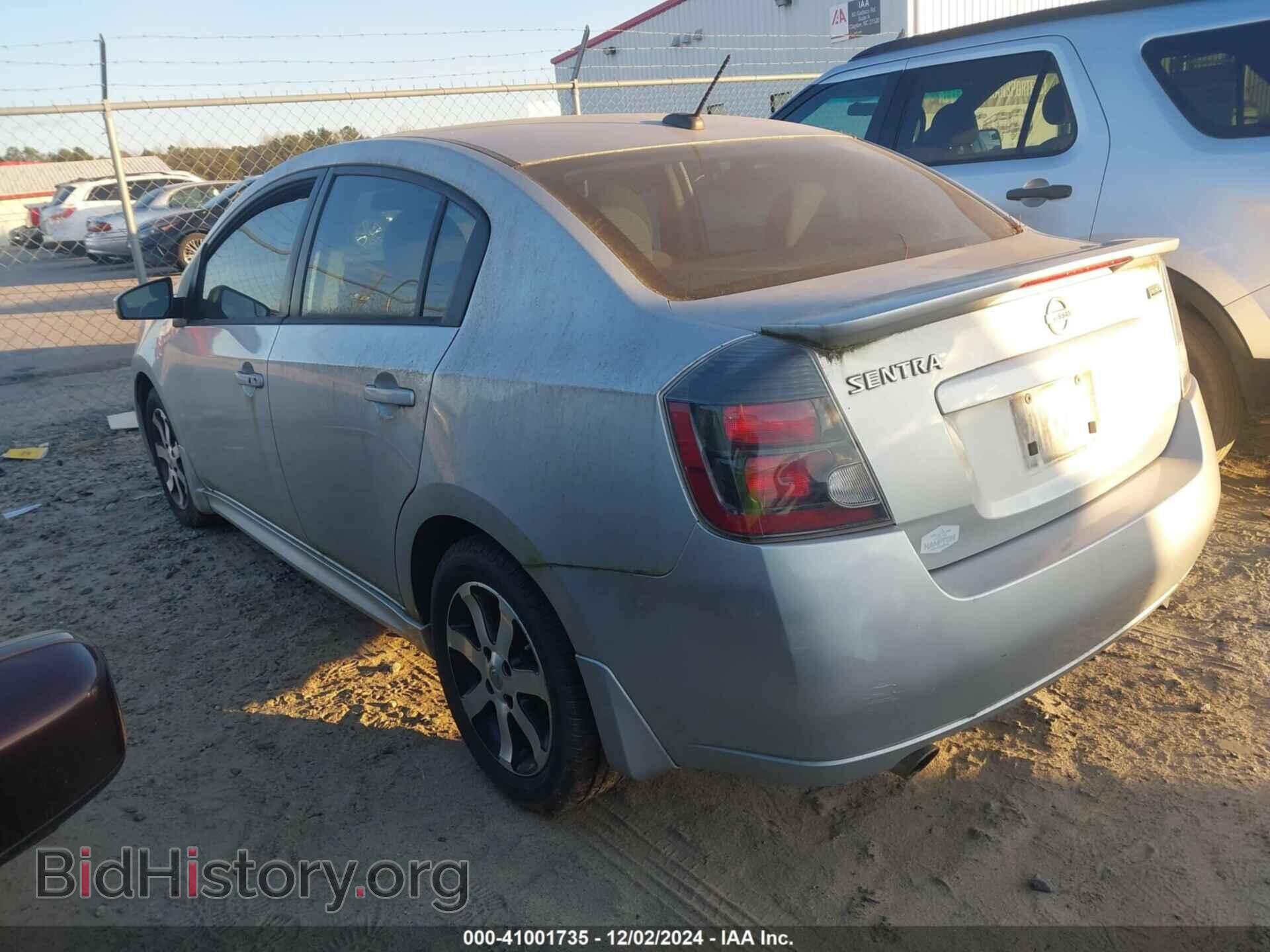 2012 NISSAN SENTRA - VIN: 3N1AB6AP1CL683463 - Фото 3