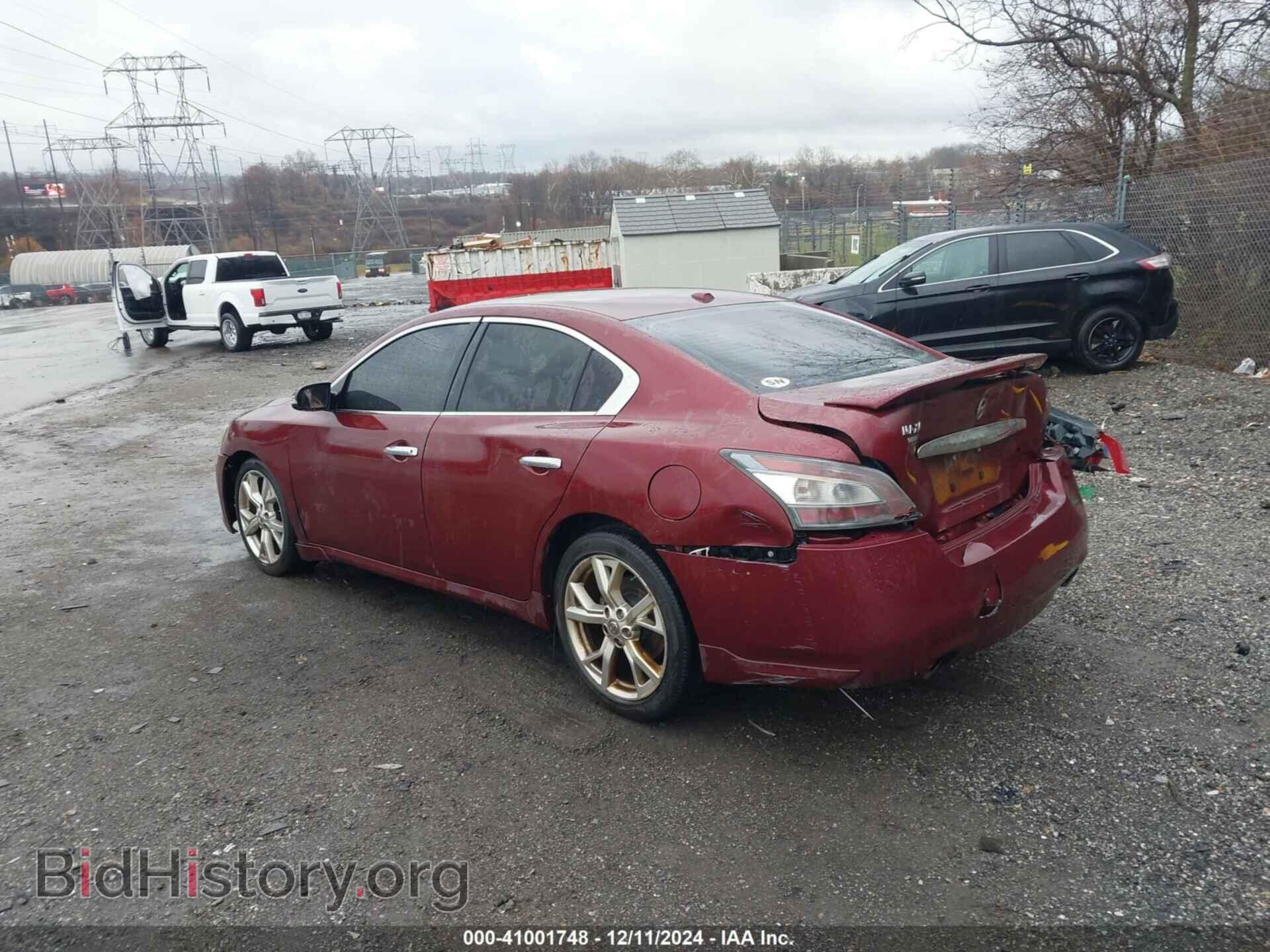 2012 NISSAN MAXIMA - VIN: 1N4AA5AP6CC848645 - Фото 3