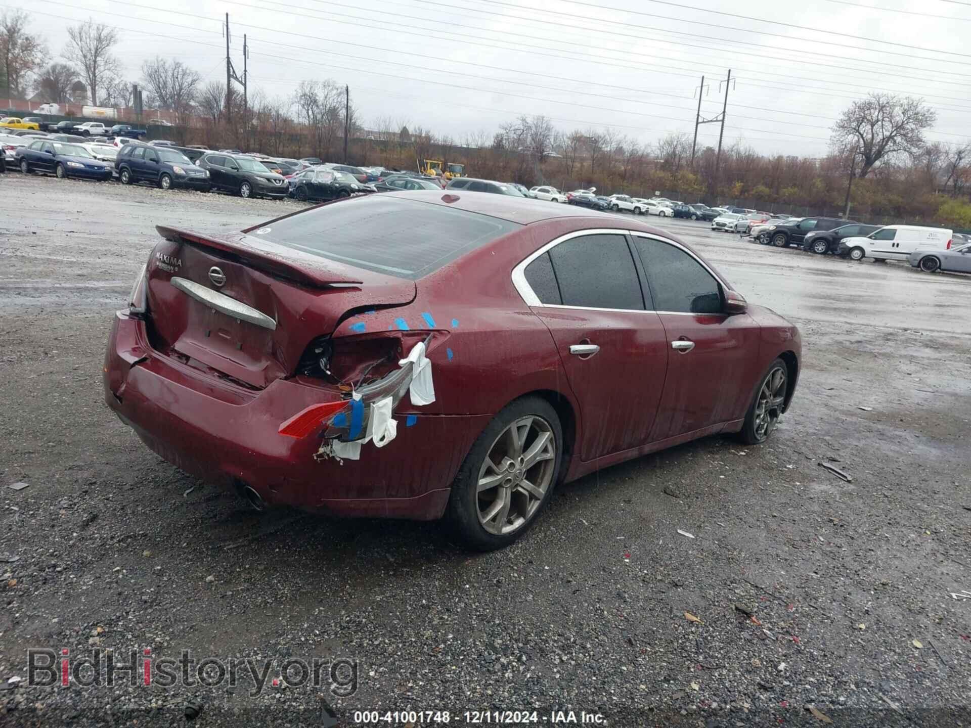 2012 NISSAN MAXIMA - VIN: 1N4AA5AP6CC848645 - Фото 4