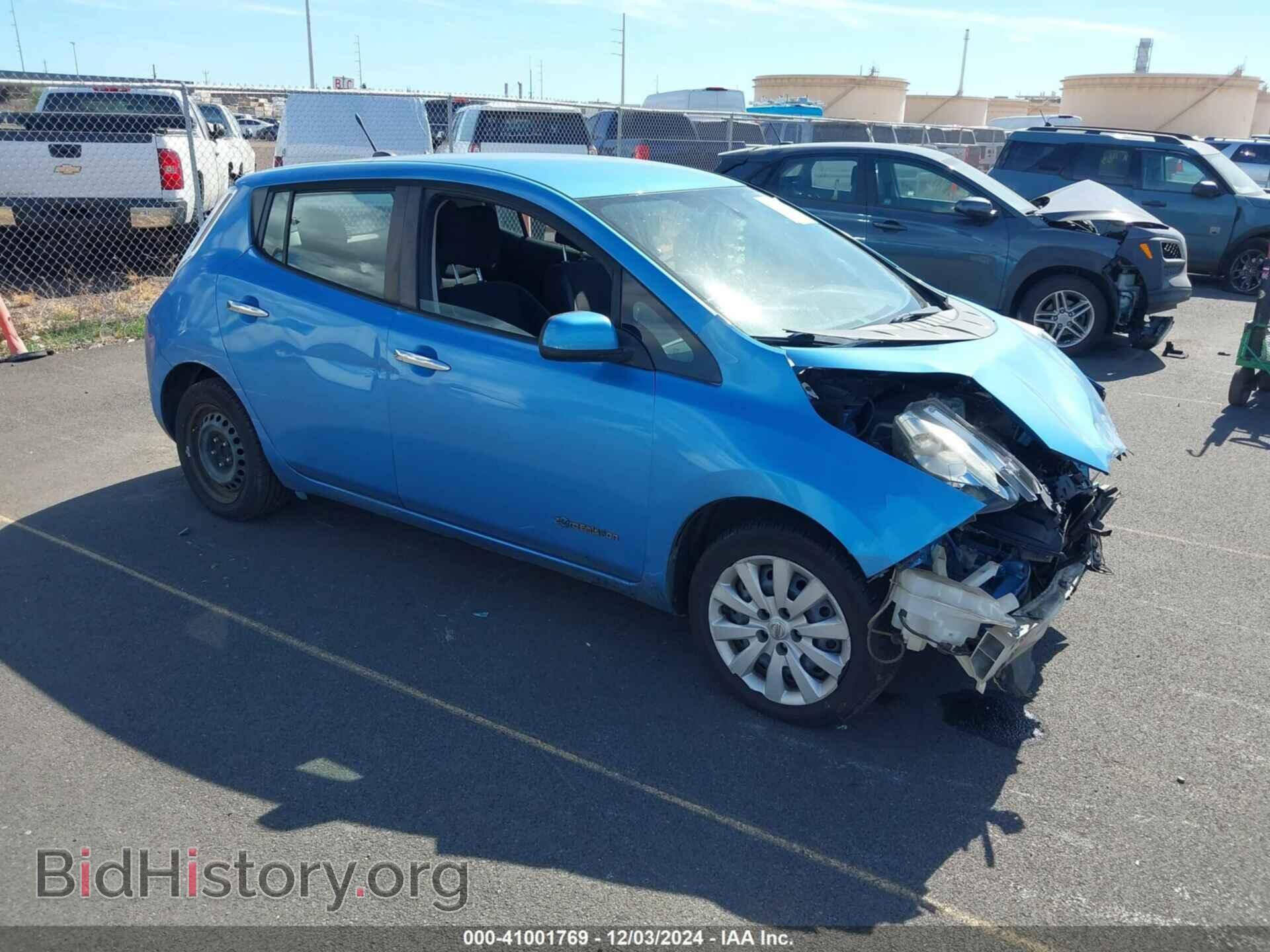 Photo 1N4AZ0CP0DC414490 - NISSAN LEAF 2013