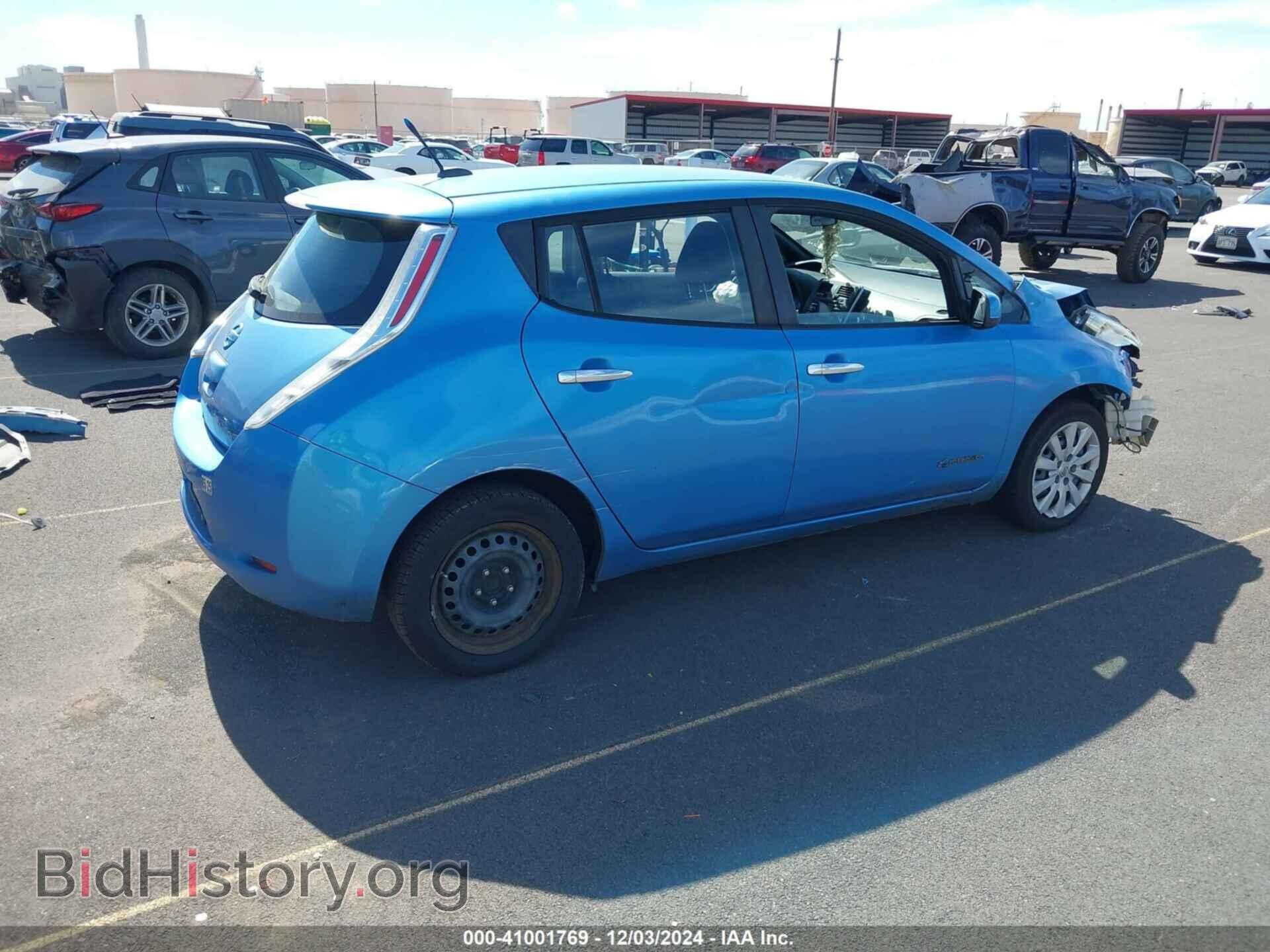 2013 NISSAN LEAF - VIN: 1N4AZ0CP0DC414490 - Фото 4