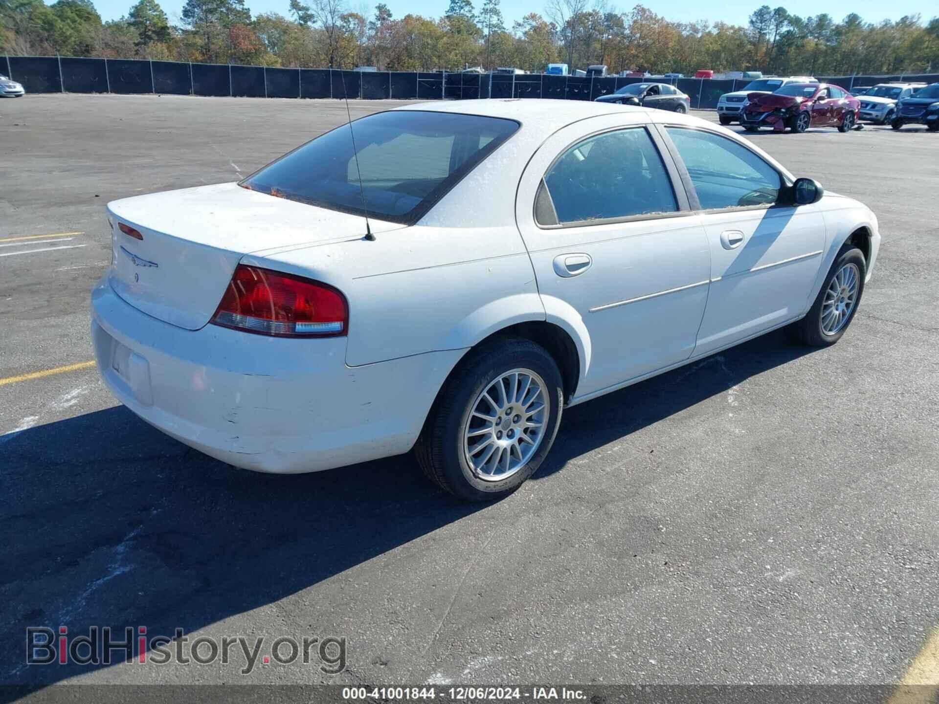 2006 CHRYSLER SEBRING - VIN: 1C3EL46X66N148839 - Фото 4