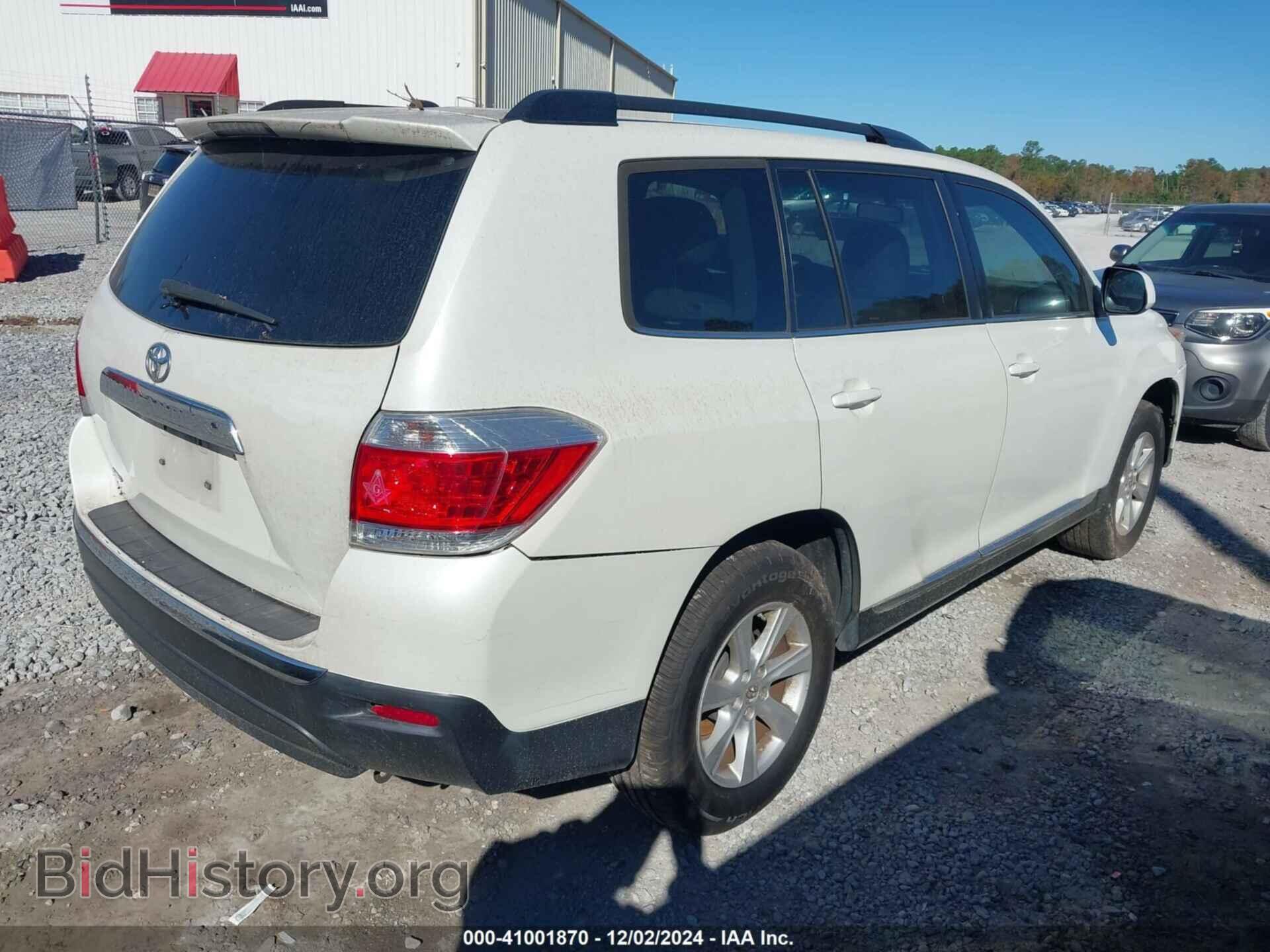 2012 TOYOTA HIGHLANDER - VIN: 5TDZA3EH6CS018444 - Фото 4