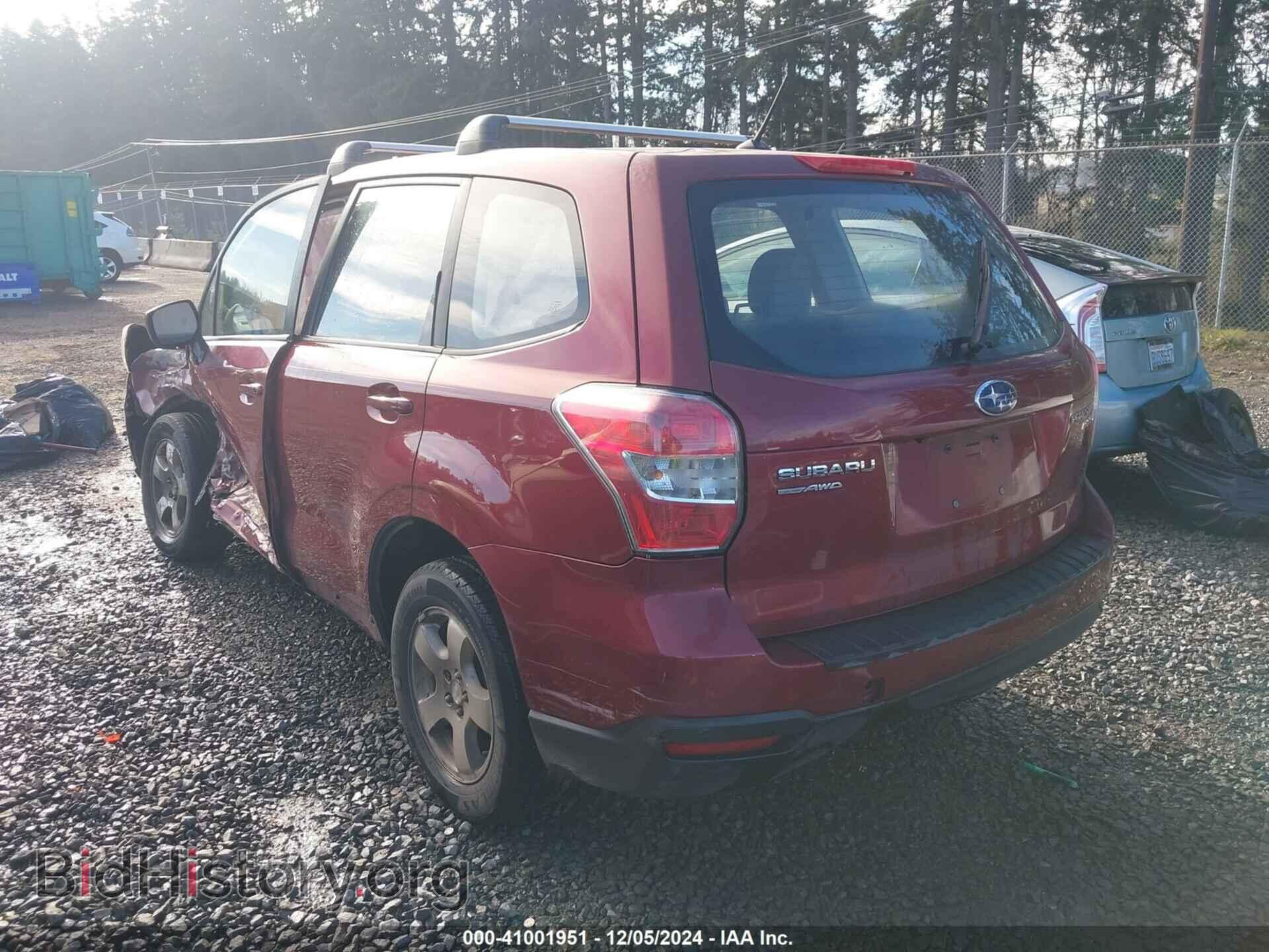 2015 SUBARU FORESTER - VIN: JF2SJAAC8FG577316 - Фото 3
