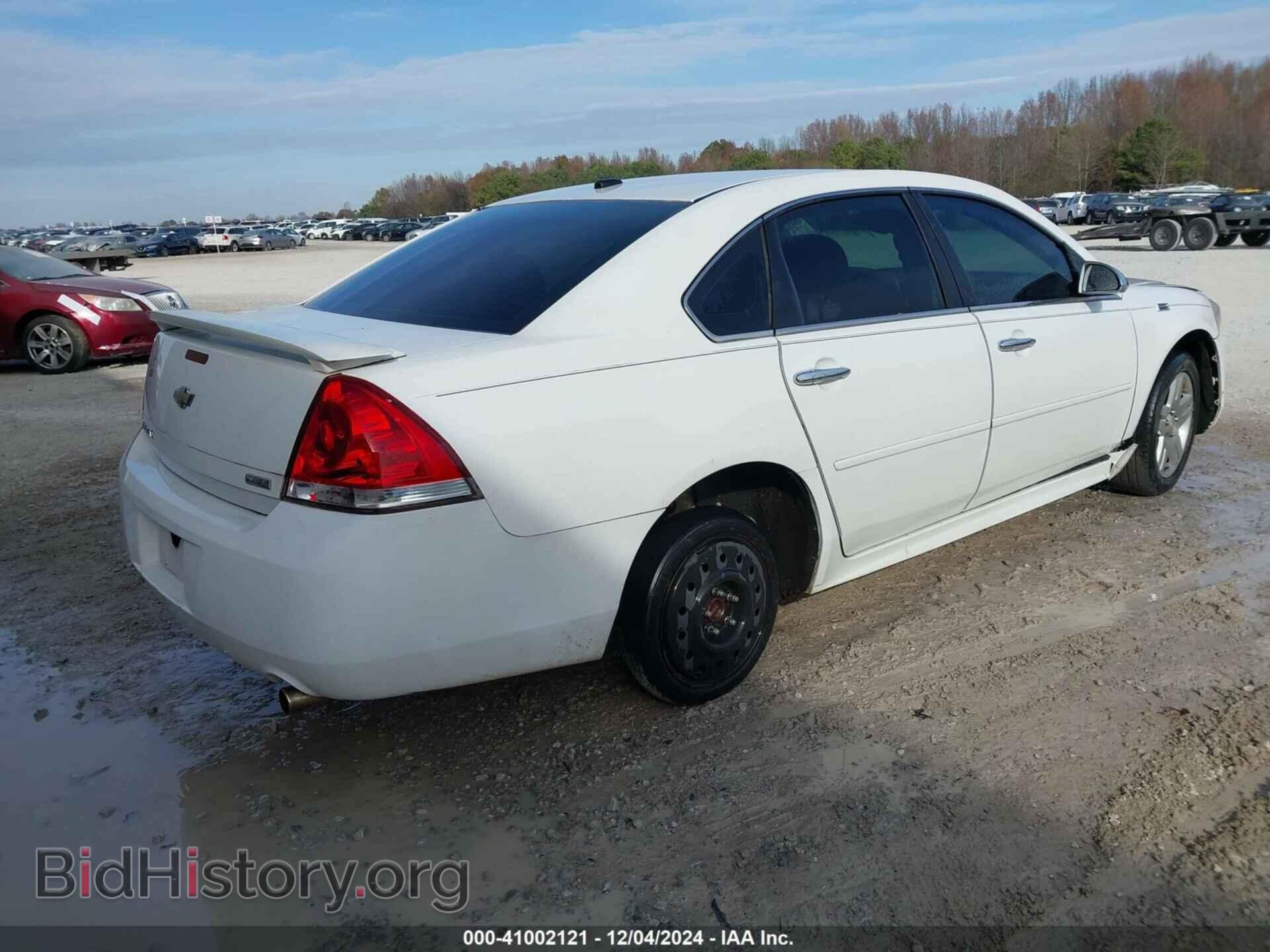 2012 CHEVROLET IMPALA - VIN: 2G1WC5E32C1151389 - Фото 4
