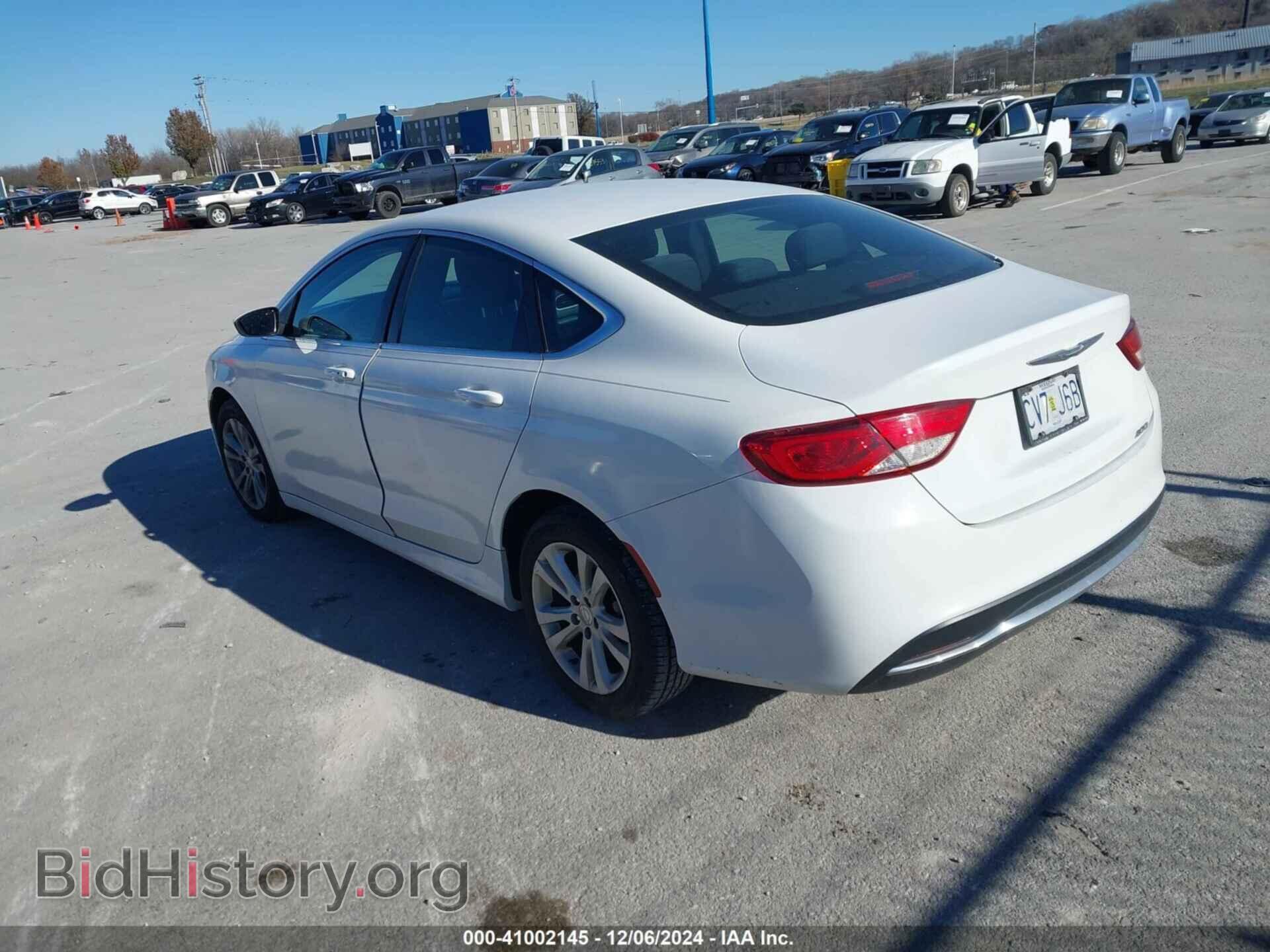 2016 CHRYSLER 200 - VIN: 1C3CCCAB9GN122041 - Фото 3