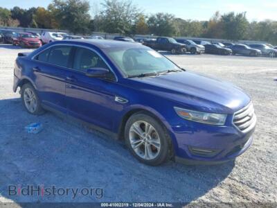 2013 Ford TAURUS SEL, синий — VIN 1FAHP2E80DG183475, IAAI