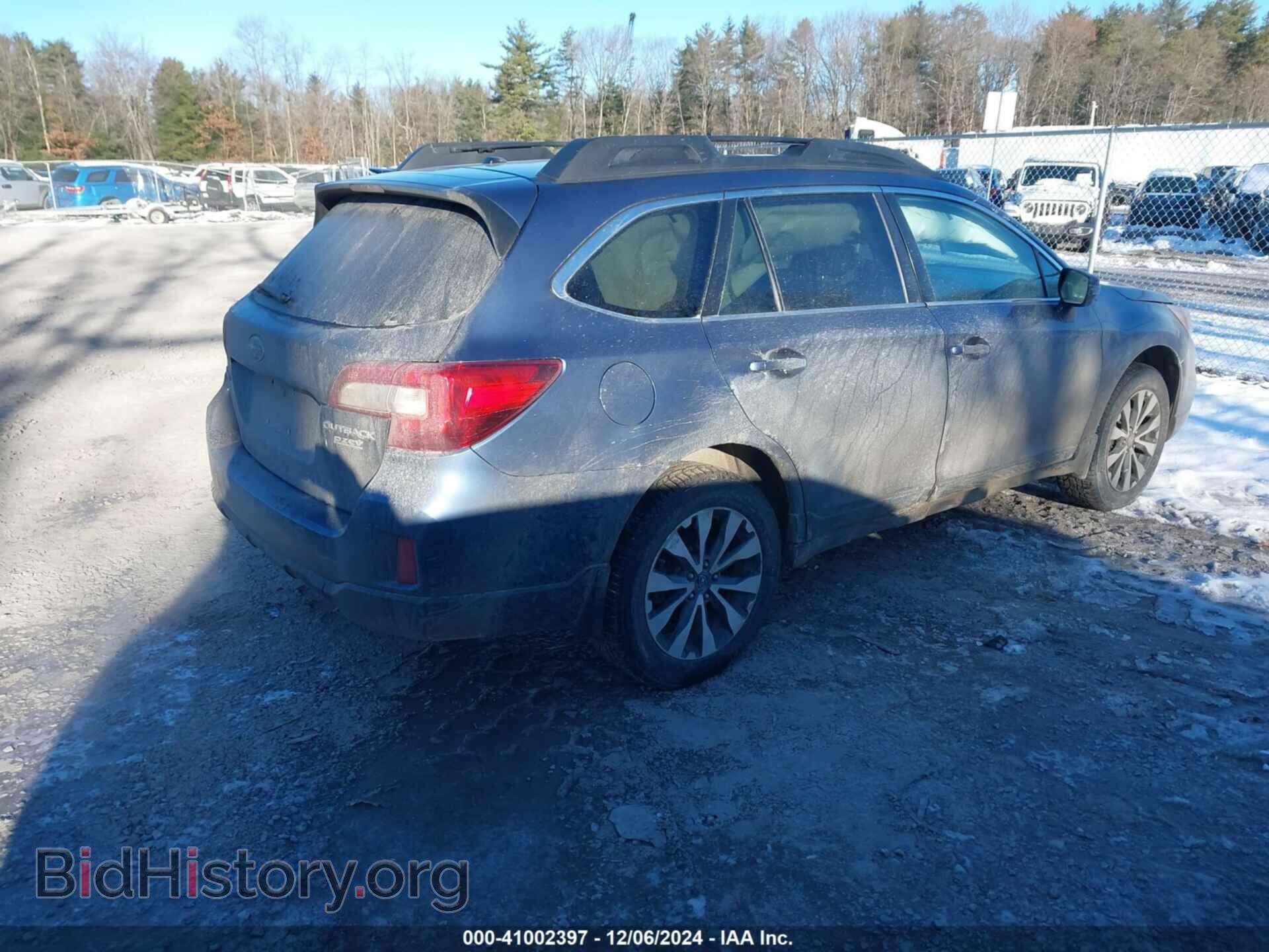2015 SUBARU OUTBACK - VIN: 4S4BSANC6F3276911 - Фото 4