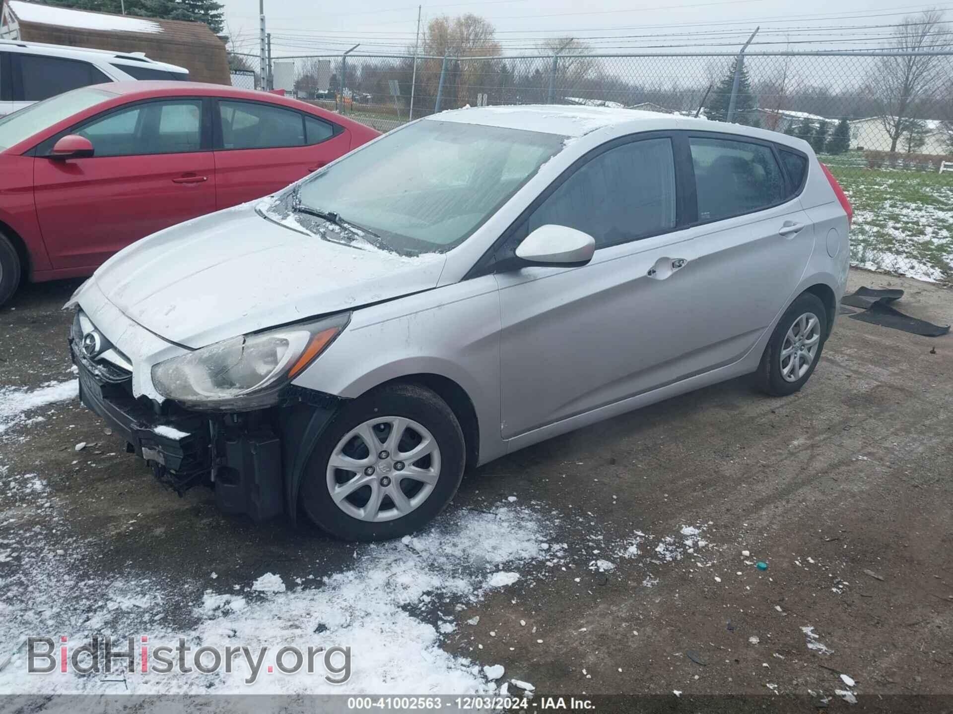2014 HYUNDAI ACCENT - VIN: KMHCT5AE6EU196713 - Фото 2