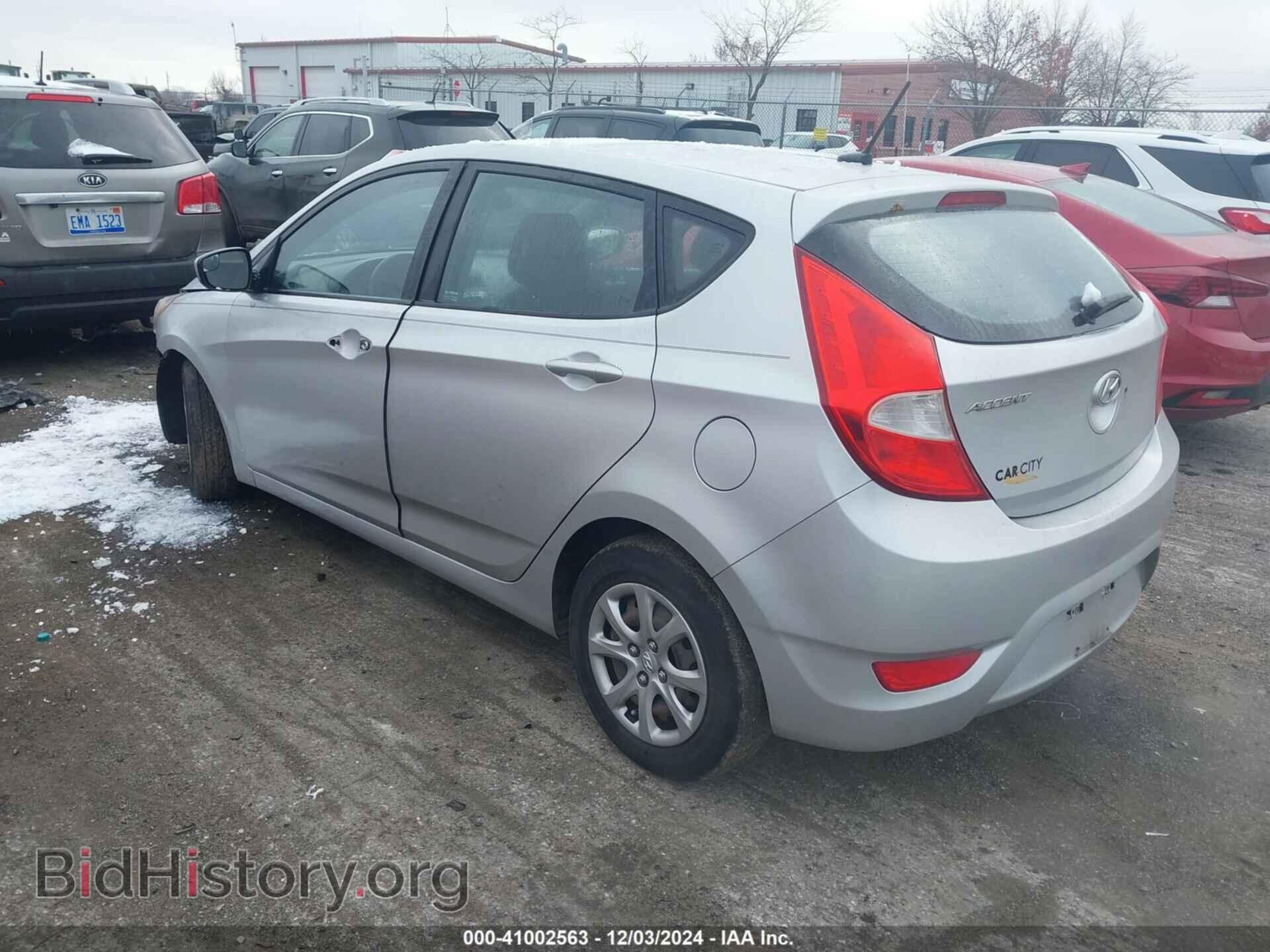 2014 HYUNDAI ACCENT - VIN: KMHCT5AE6EU196713 - Фото 3