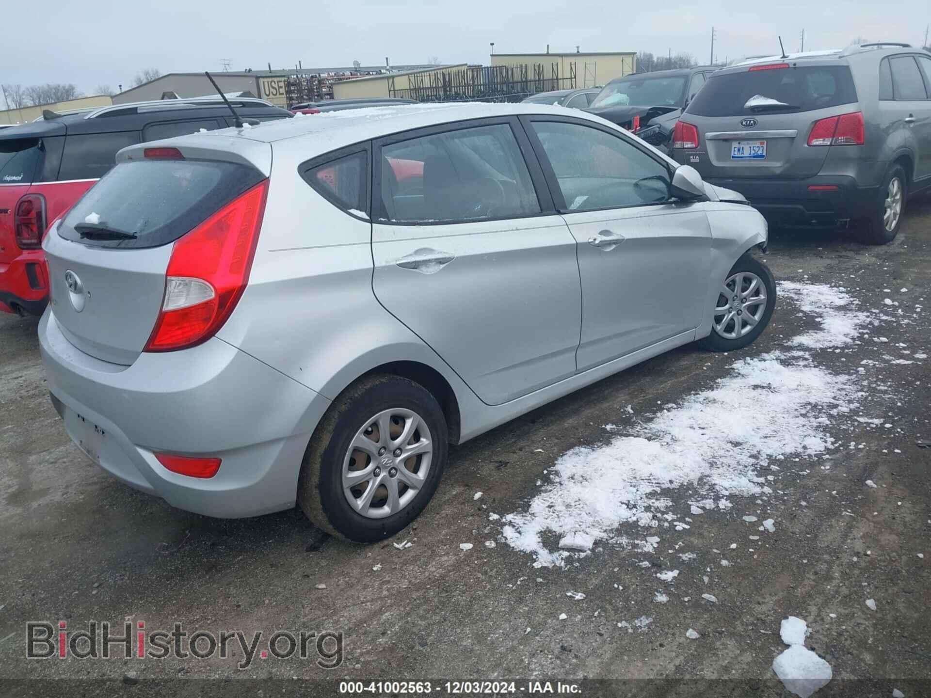 2014 HYUNDAI ACCENT - VIN: KMHCT5AE6EU196713 - Фото 4