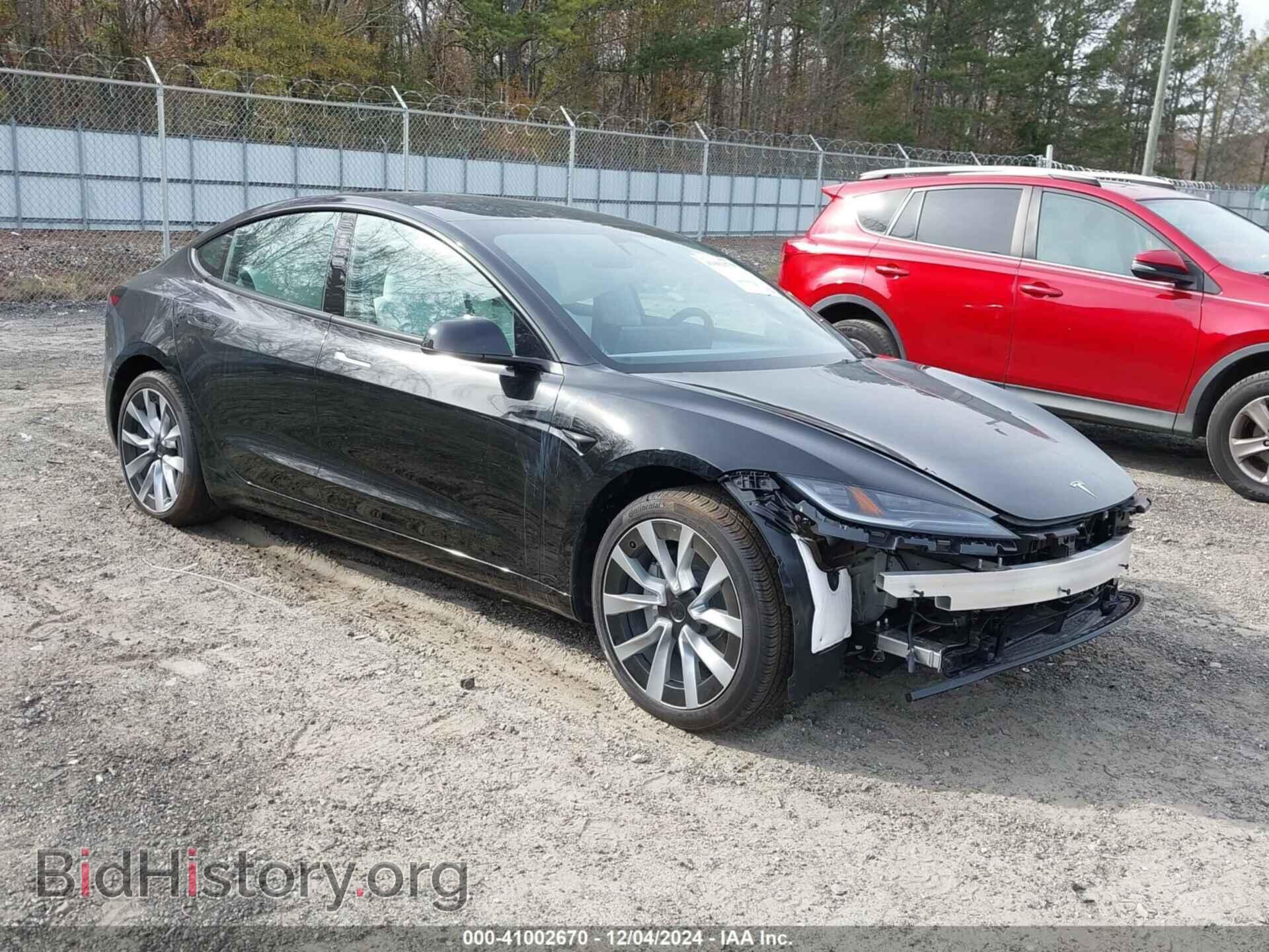 Photo 5YJ3E1EA9RF821831 - TESLA MODEL 3 2024