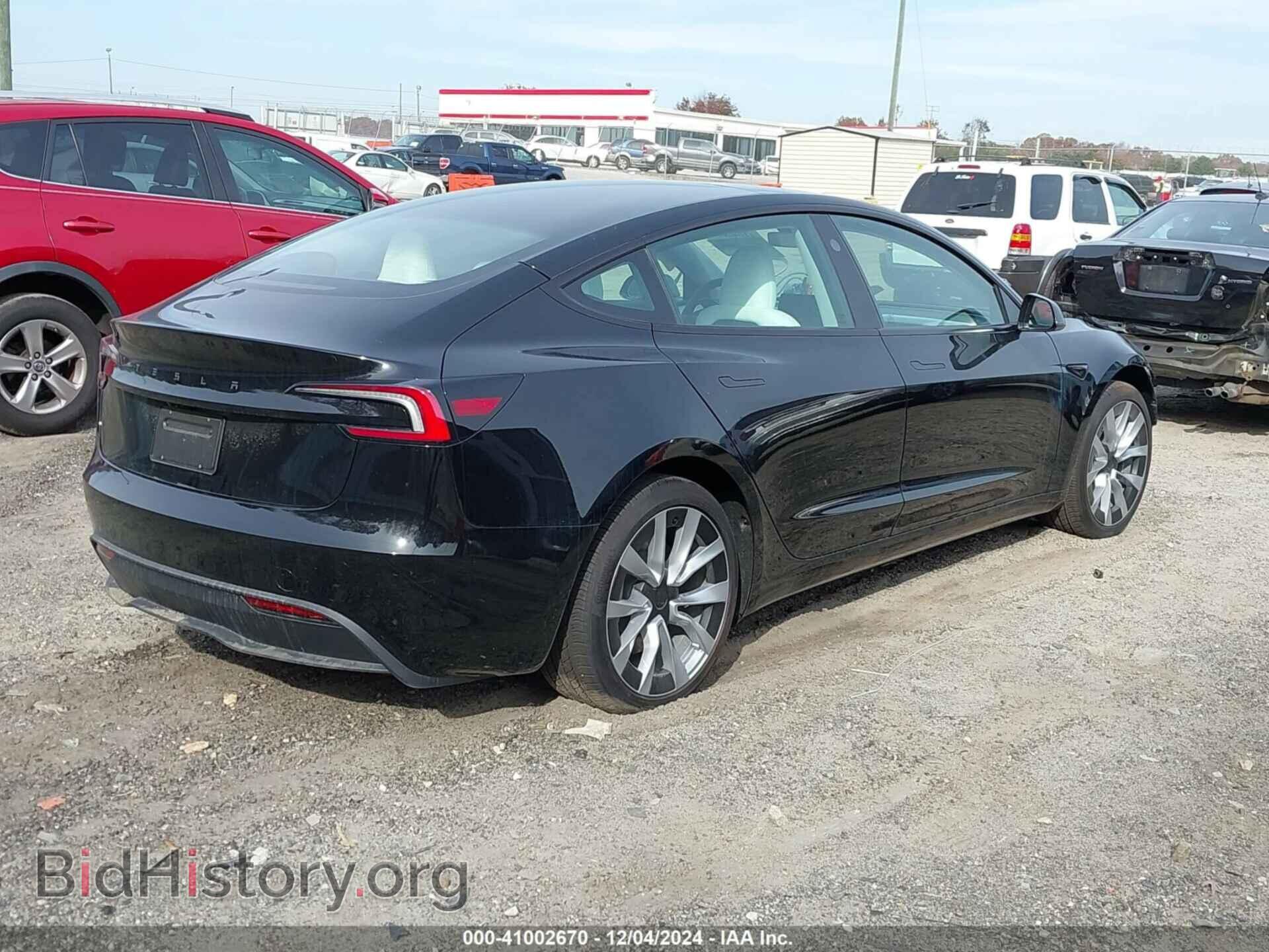 2024 TESLA MODEL 3 - VIN: 5YJ3E1EA9RF821831 - Фото 4